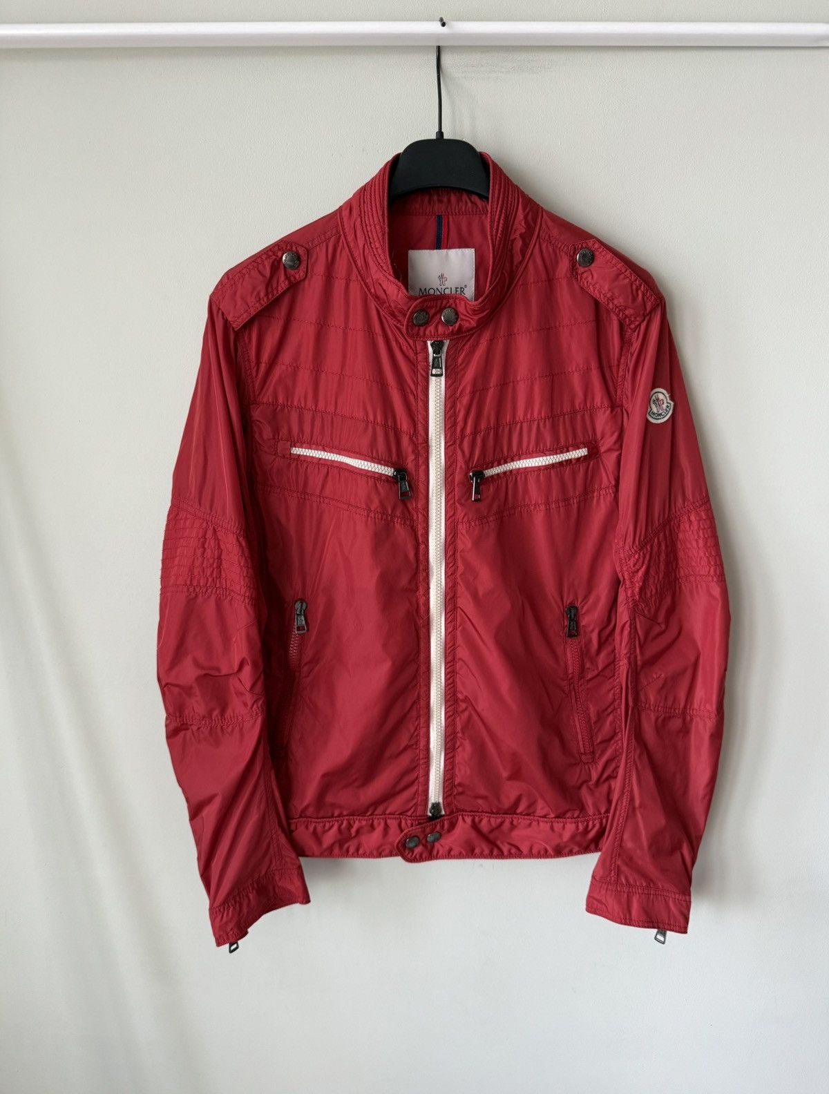 Moncler Moncler windbreaker Nylon Bomber jacket Size US L / EU 52-54 / 3 - 2 Thumbnail