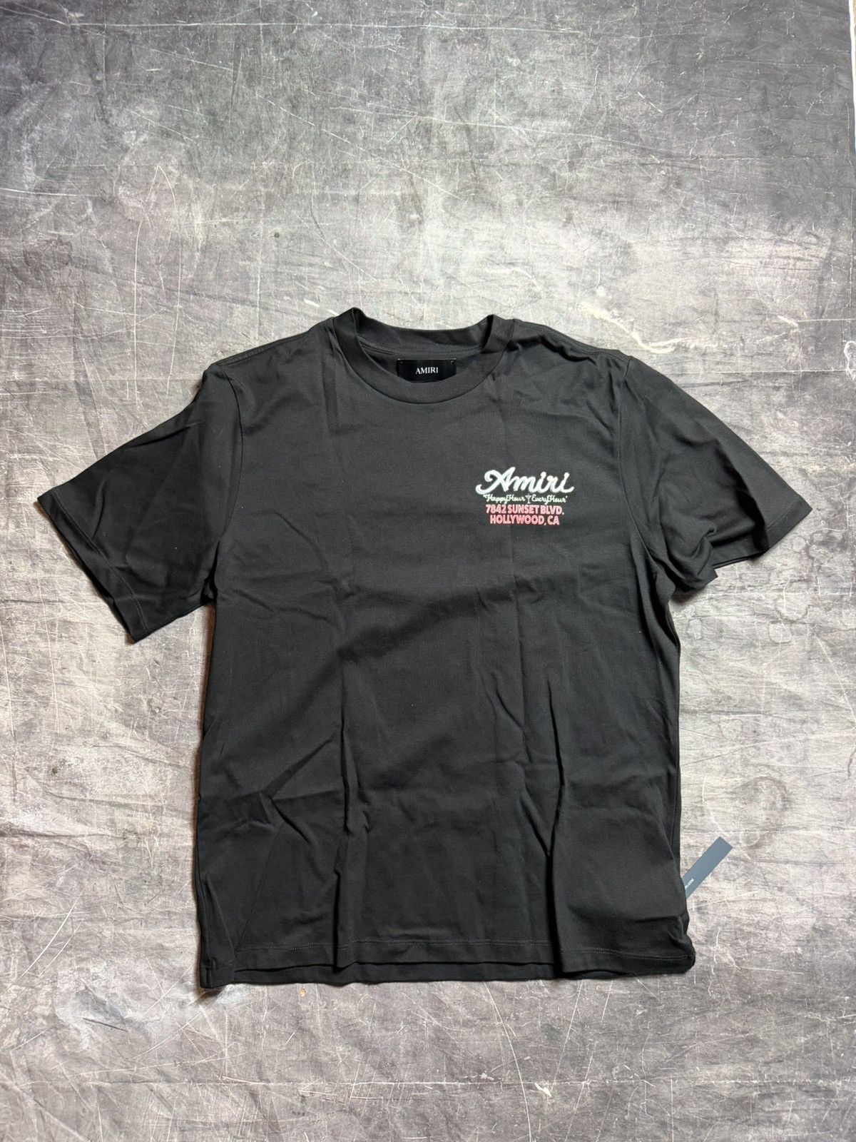 Amiri Amiri Neon Lights Embroidered Logo T-Shirt Size US L / EU 52-54 / 3 - 1 Thumbnail