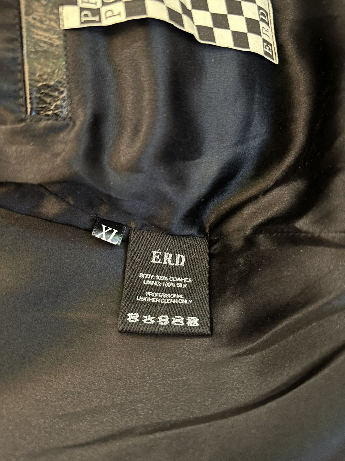 Enfants Riches Deprimes FULLY LOADED ERD NOSE BLEED LEATHER JACKET XL Size US XL / EU 56 / 4 - 7 Thumbnail