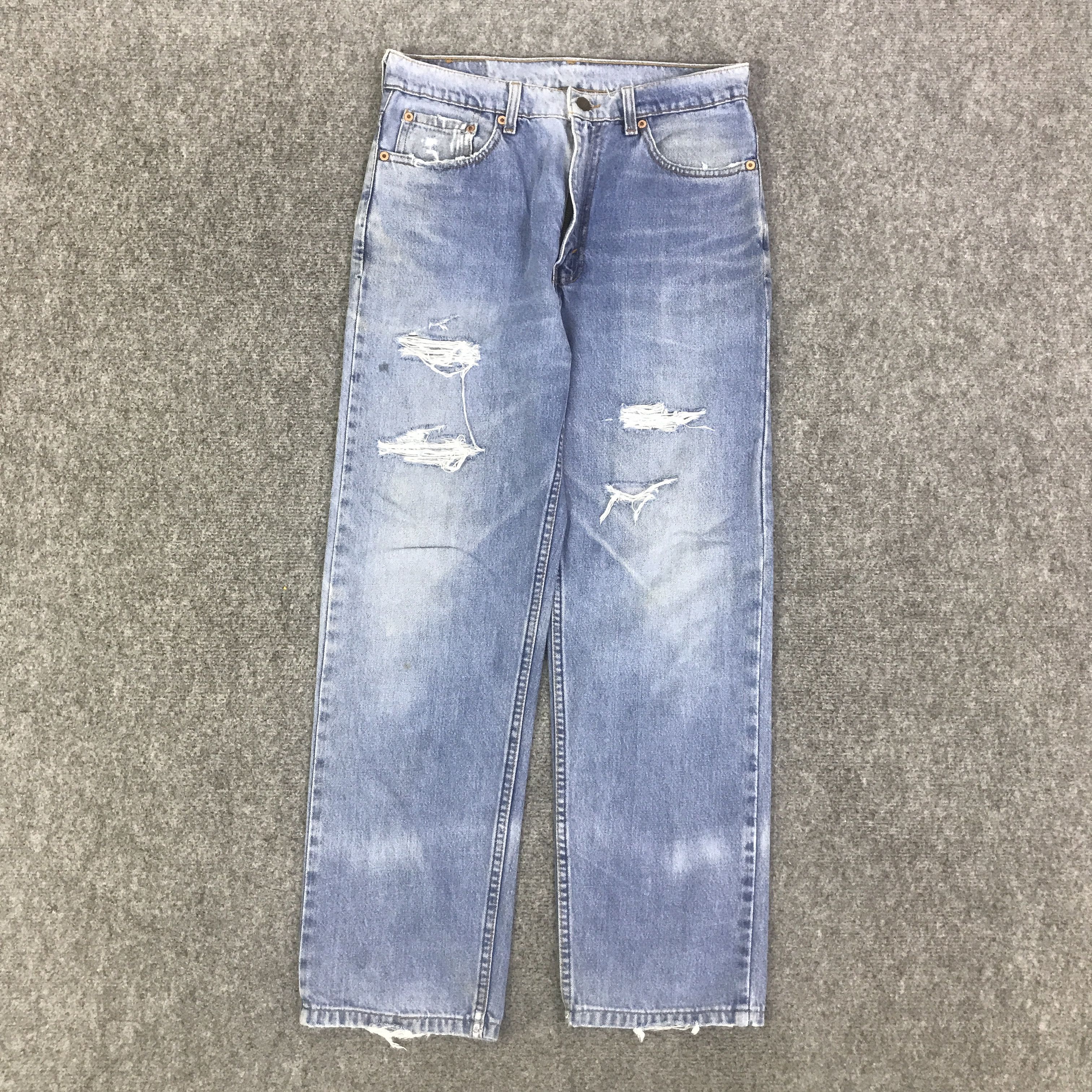 Levi's LEVI'S 510 DISTRESSED JEANS LIGHT WASH DENIM K129B15 Size US 28 / EU 44 - 1 Thumbnail