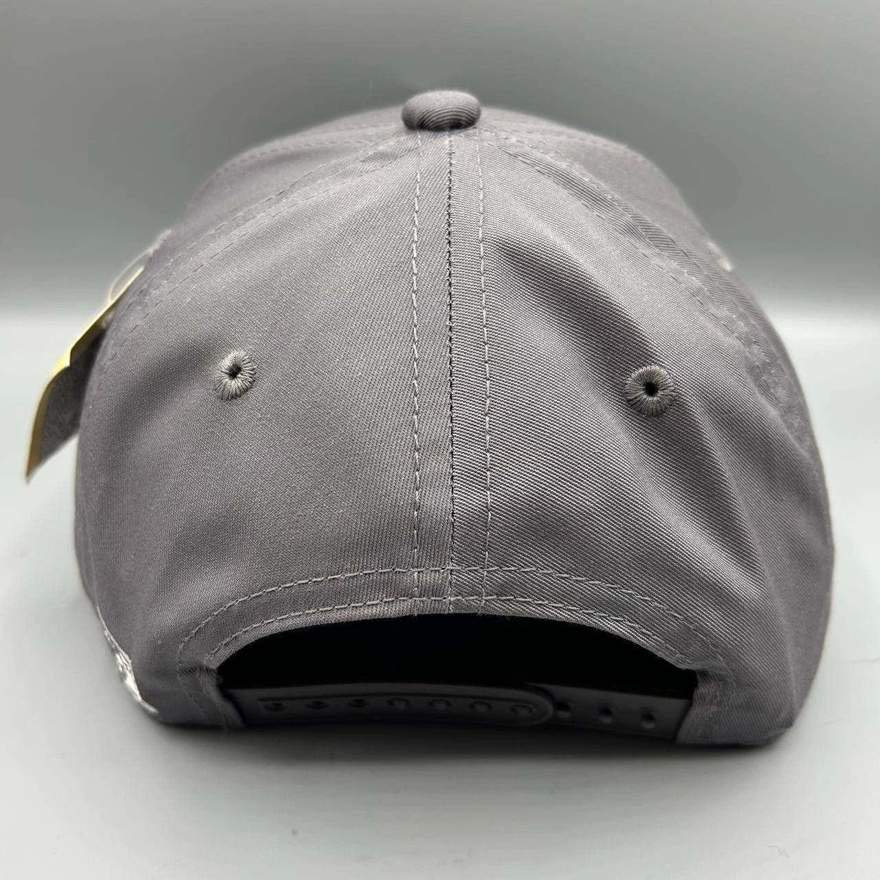 The Game Vintage Breckenridge Hat Men Gray Embroidered Snap Back Cap Size ONE SIZE - 7 Thumbnail
