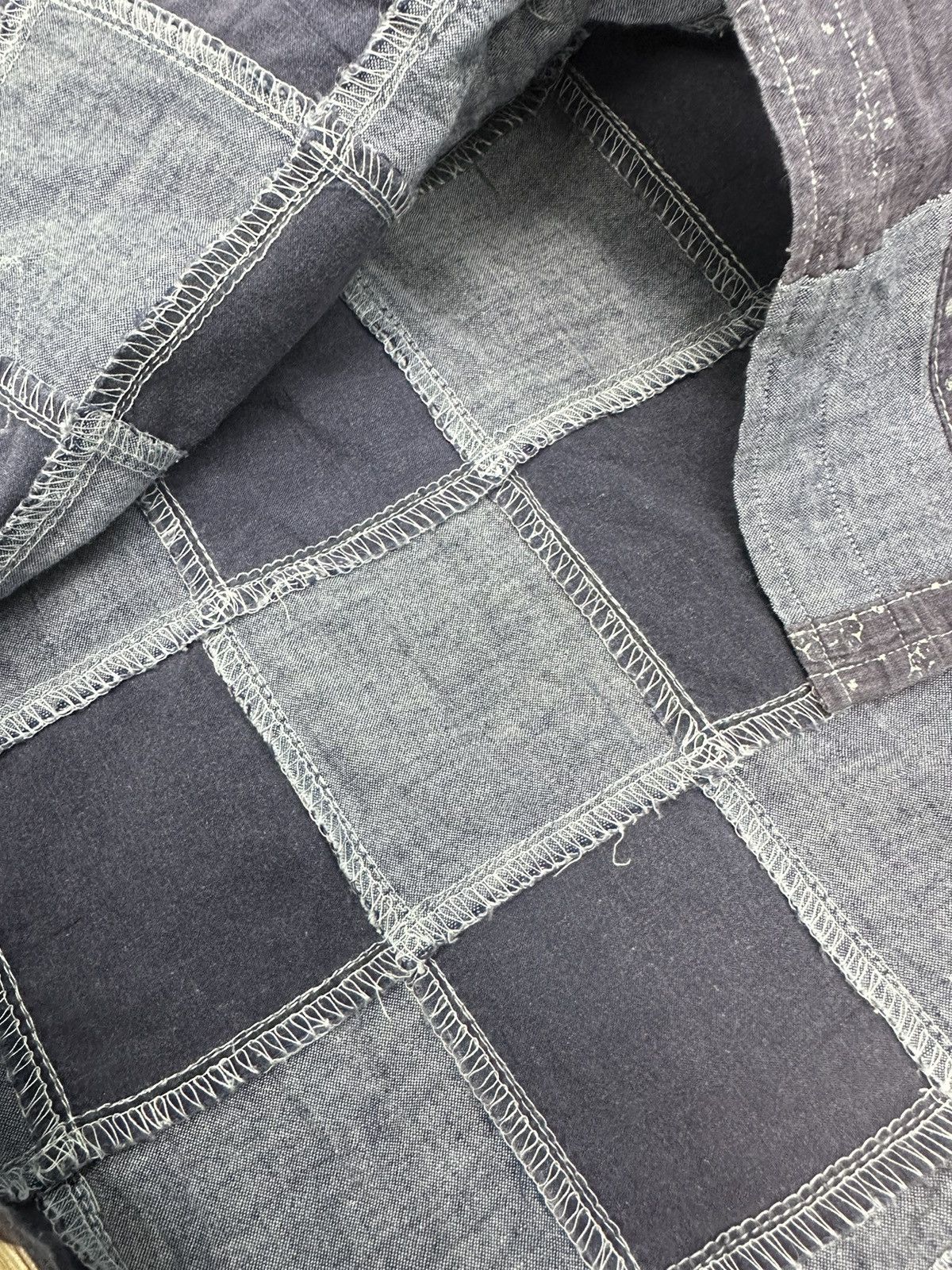 Japanese Brand × Sun Surf × Vintage Vintage Sun 68 Patchwork Shirt A228 Size US M / EU 48-50 / 2 - 10 Thumbnail