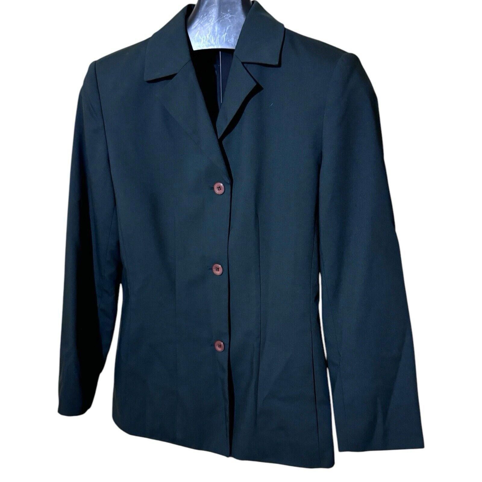 Preston & York Preston & York Green Blazer Jacket Long Sleeve Holiday 10 Size L / US 10 / IT 46 - 1 Thumbnail