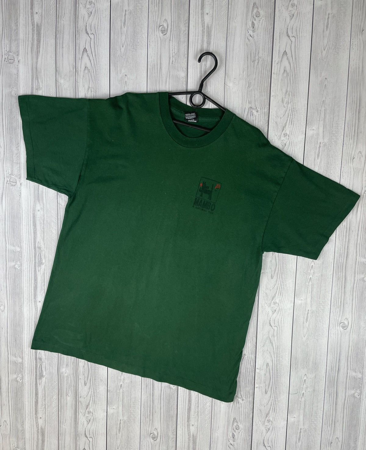 Mambo Vintage Mambo tee green logo rare USA Size US XL / EU 56 / 4 - 2 Thumbnail