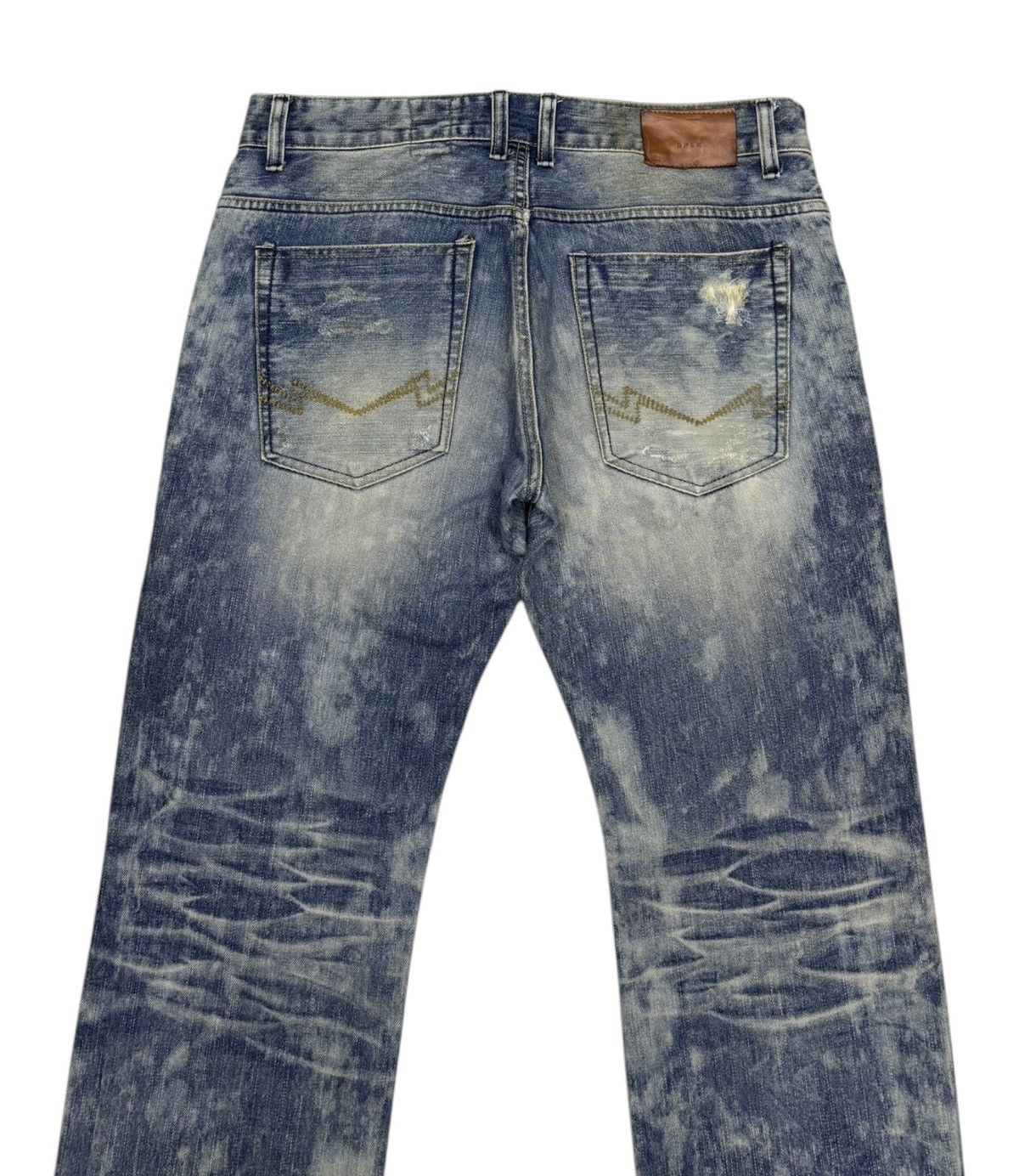 Prps VINTAGE DPSR DISTRESSED DENIM JEANS PUNK STYLE Size US 35 - 8 Thumbnail
