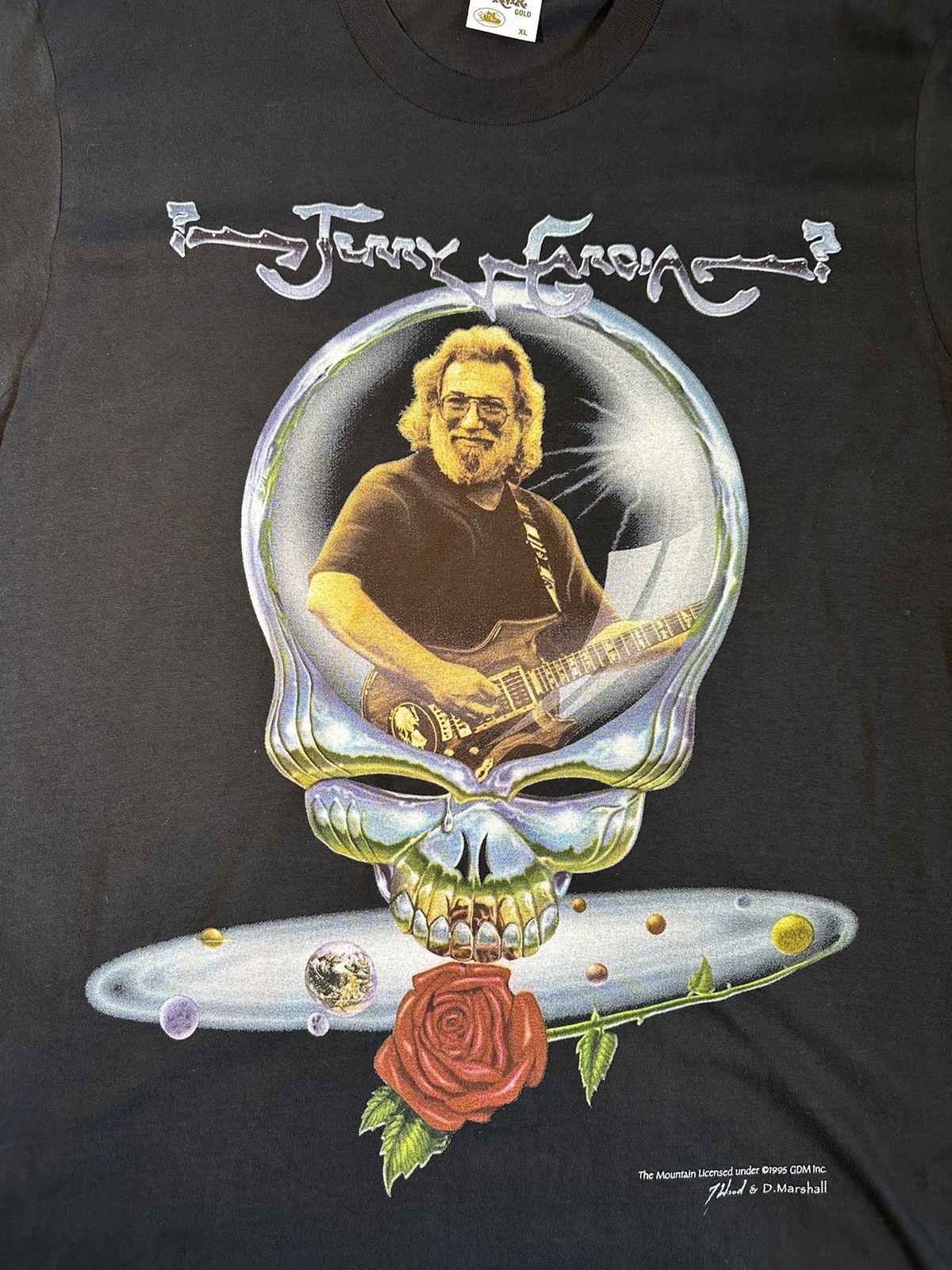 Grateful Dead 1995 Jerry Garcia tee Size US XL / EU 56 / 4 - 3 Thumbnail