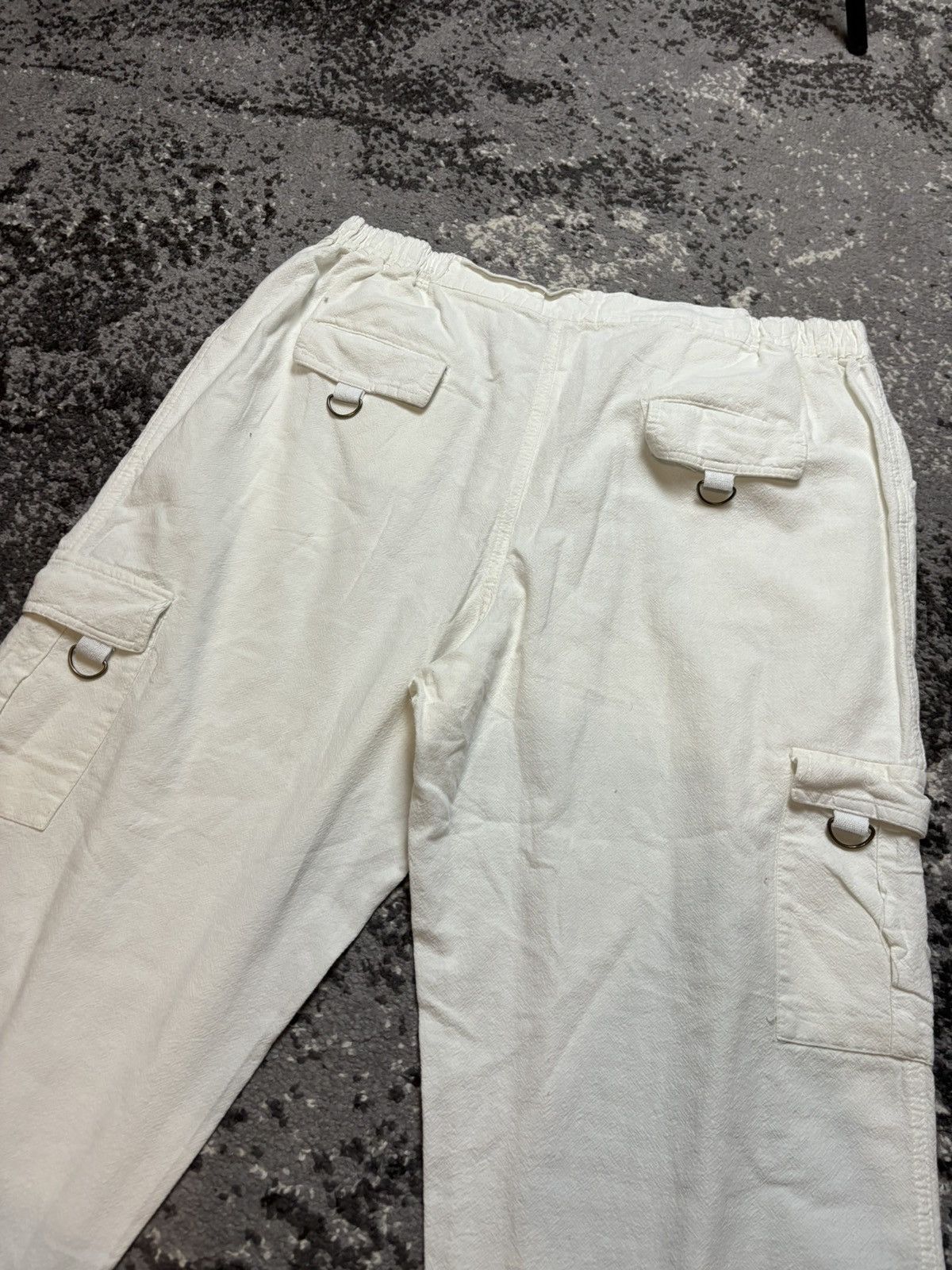 Japanese Brand × Vintage y2k japanese Blanc du Nil low waisted cargo capri Size 32" / US 10 / IT 46 - 9 Thumbnail