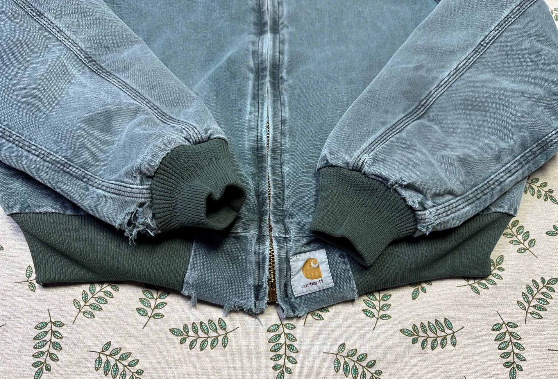 Carhartt Carhartt Santa Fe Jacket JQ2043 Hunter Green M 1994 US Size US L / EU 52-54 / 3 - 3 Thumbnail