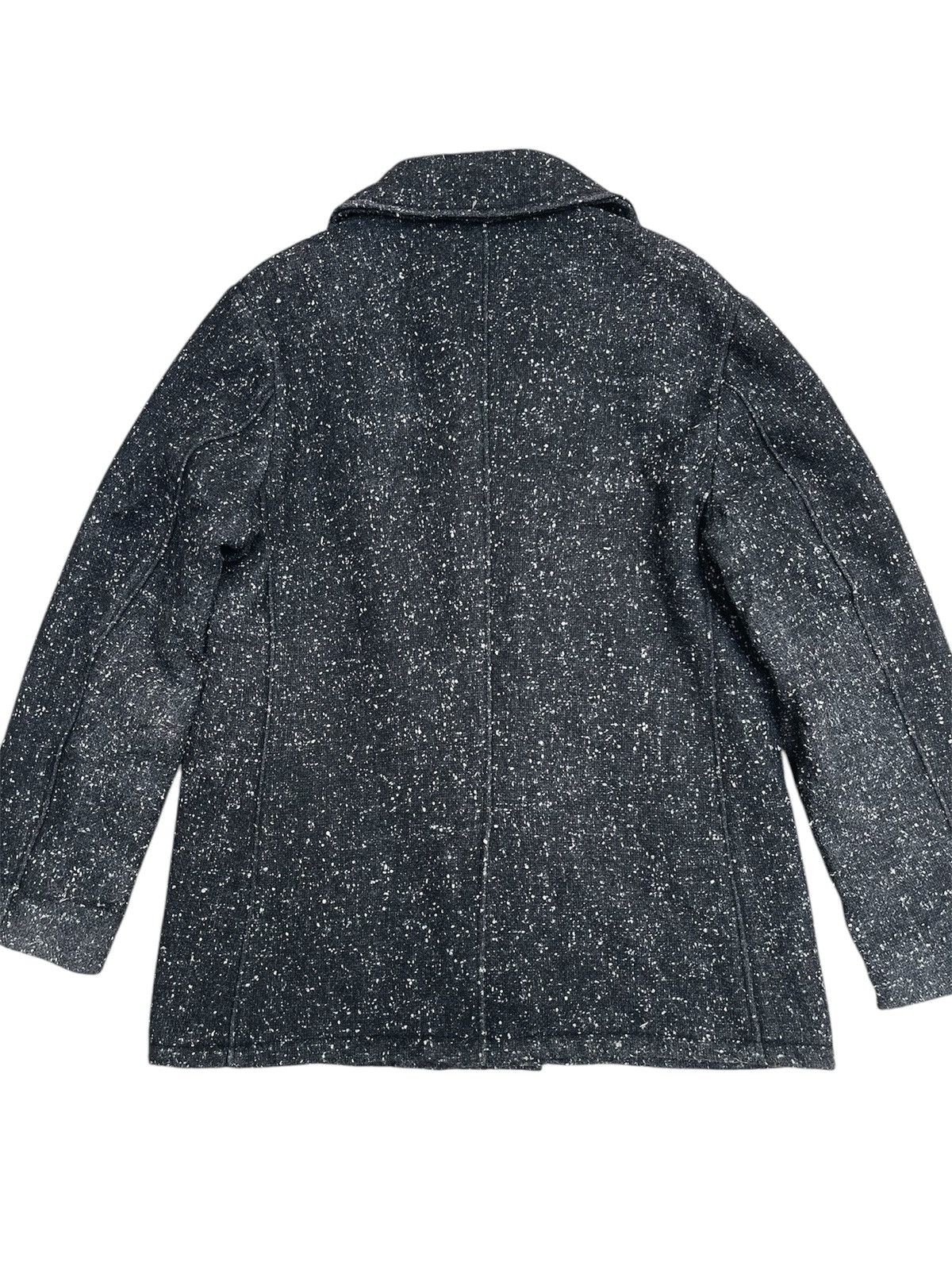 Schott × Vintage Schott NYC U.S. 740N Pea Coat - Speckled Wool - Made in USA Size US M / EU 48-50 / 2 - 2 Thumbnail
