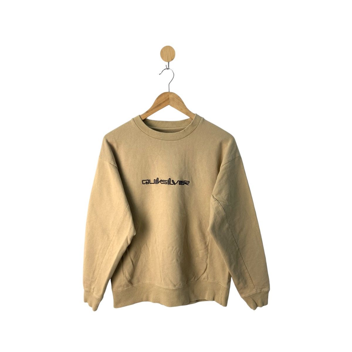 Quiksilver × Vintage Quiksilver Vintage Sweatshirt Big Center Logo Size US S / EU 44-46 / 1 - 1 Thumbnail