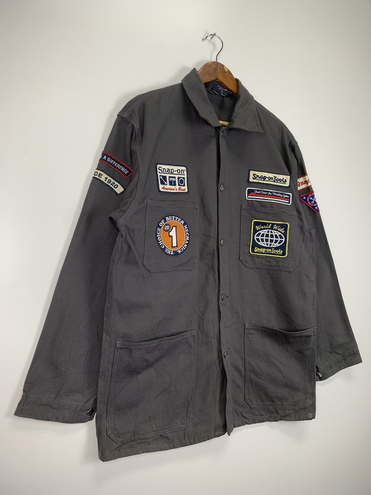 Vintage Vintage Snap-on tools Chore jacket patch design Size US L / EU 52-54 / 3 - 5 Thumbnail