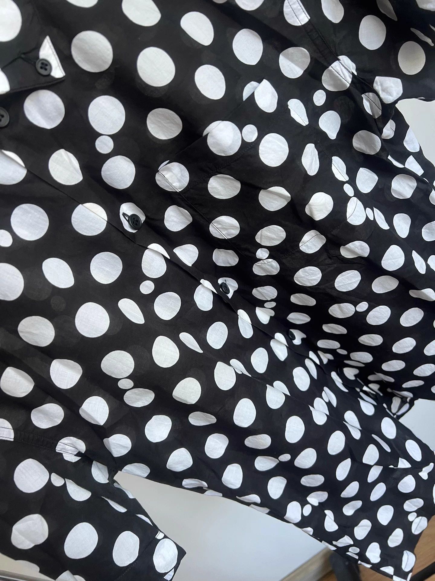 Saint Laurent Paris Saint Laurent SLP 13SS Original Polka Dot Shirt Size US M / EU 48-50 / 2 - 2 Thumbnail