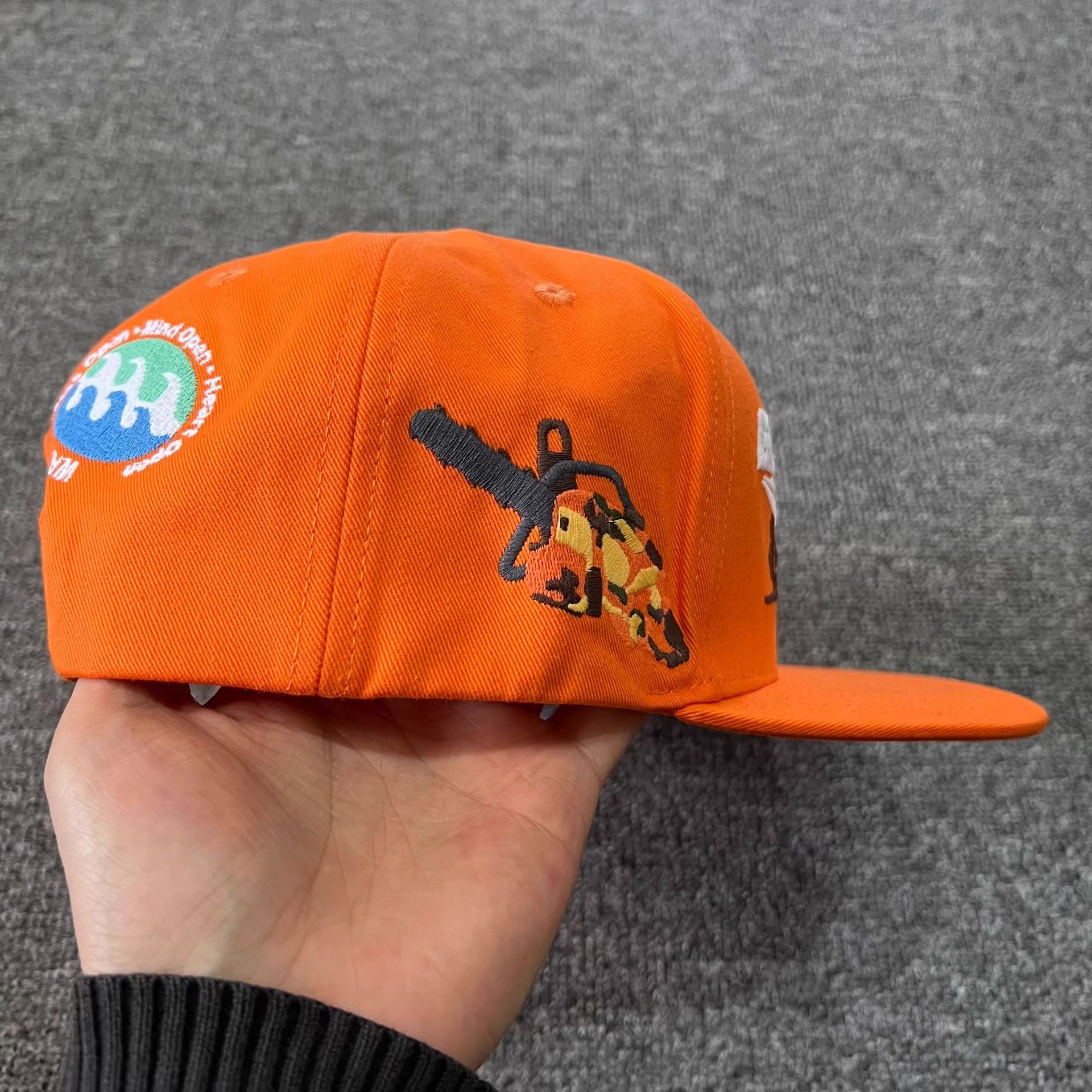 Billionaire Boys Club BBCProtection Charity Embroidered Flat Brim Baseball Cap Q7 Size ONE SIZE - 7 Thumbnail
