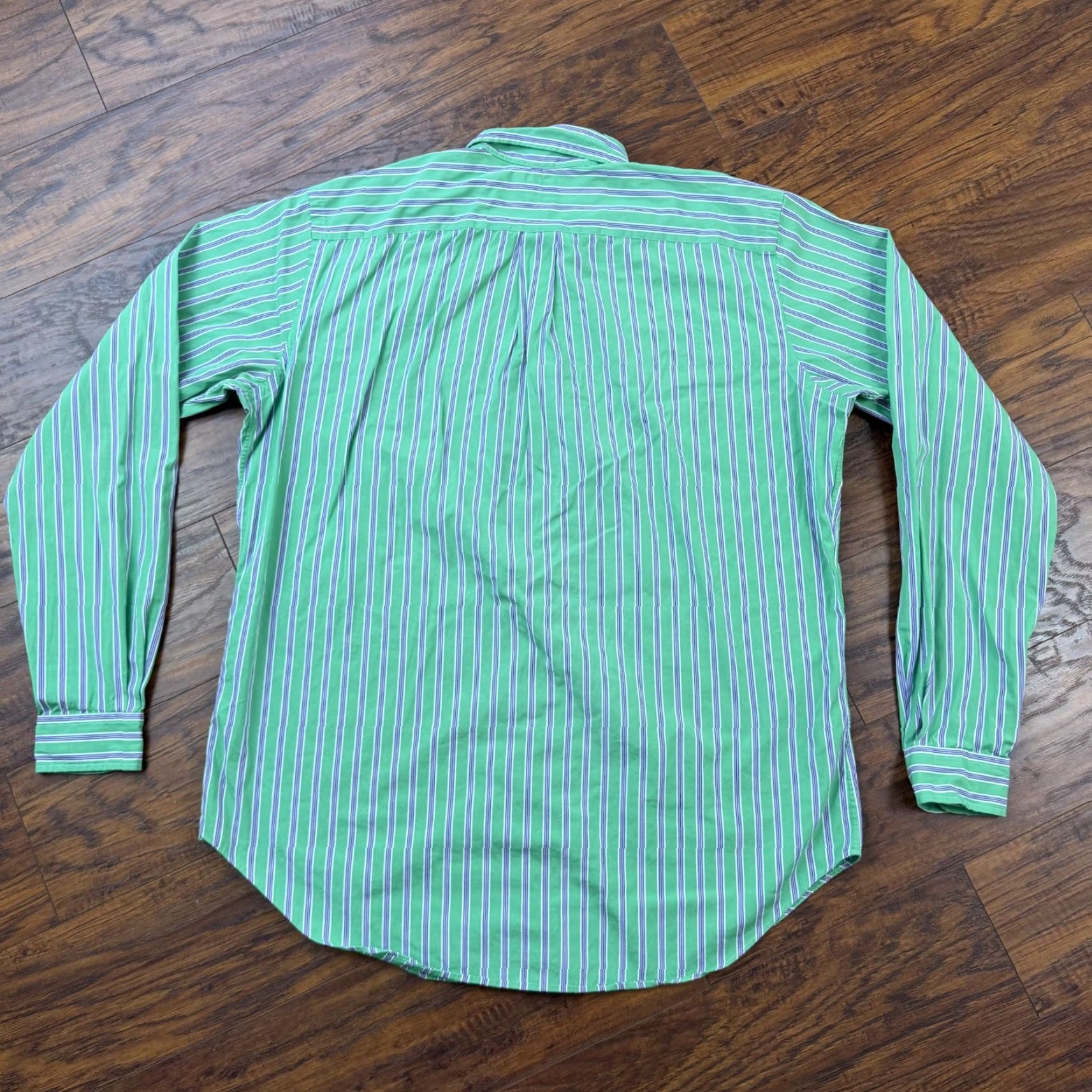 Polo Ralph Lauren Polo Ralph Lauren Shirt Mens L Tall LT Green Classic Long Sleeve Button-Up Polo Ralph Lauren Shirt LT Green Classic Long Sleeve Button-Up Mens L Tall Size US L / EU 52-54 / 3 - 6 Thumbnail