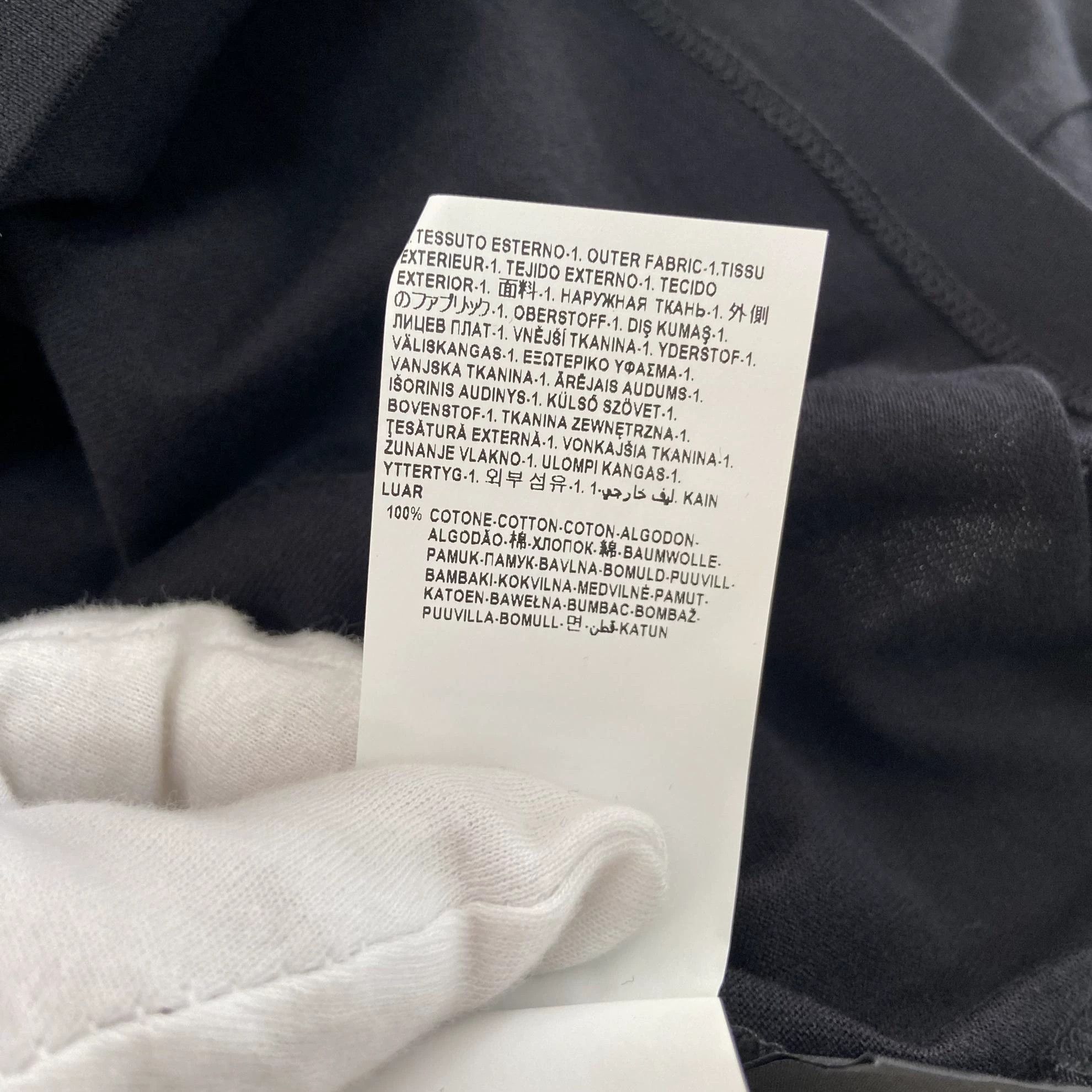 Versace Versace Black Logo T-Shirt L With Tags 5646 Size L / US 10 / IT 46 - 8 Thumbnail