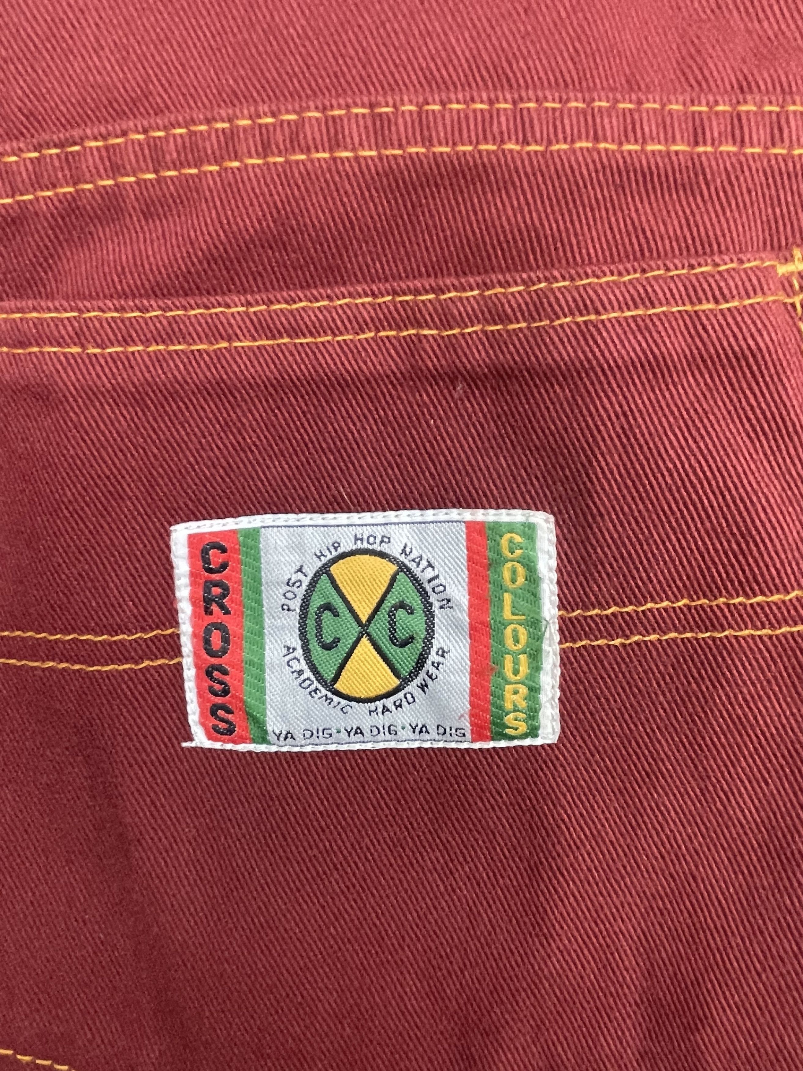 Cross Colours Vintage Cross Colours Baggy Denim Size US 30 / EU 46 - 16 Thumbnail