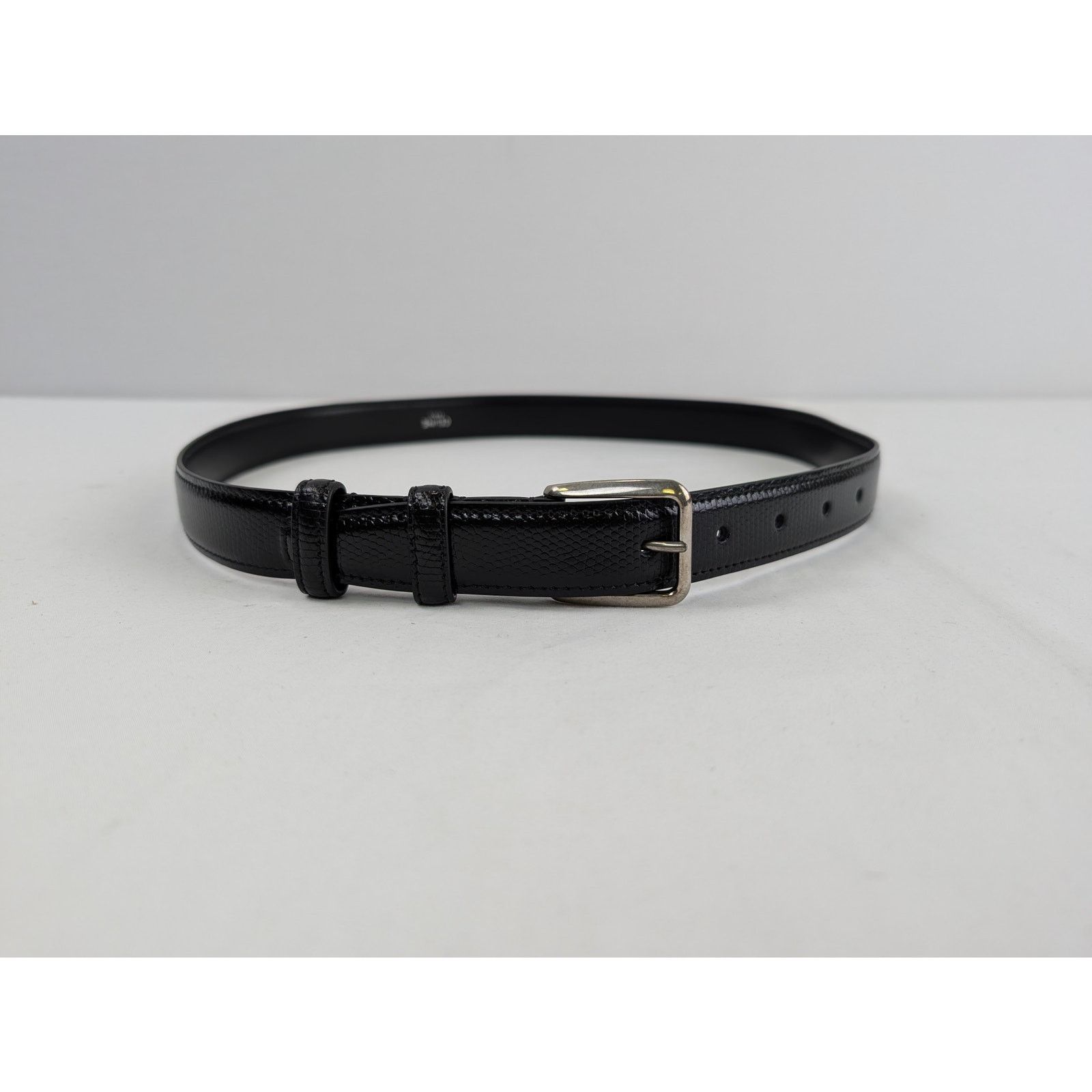 Celine o1rshd1 Size: 80 / Elegant Belt with Square Buckle Size ONE SIZE - 5 Thumbnail