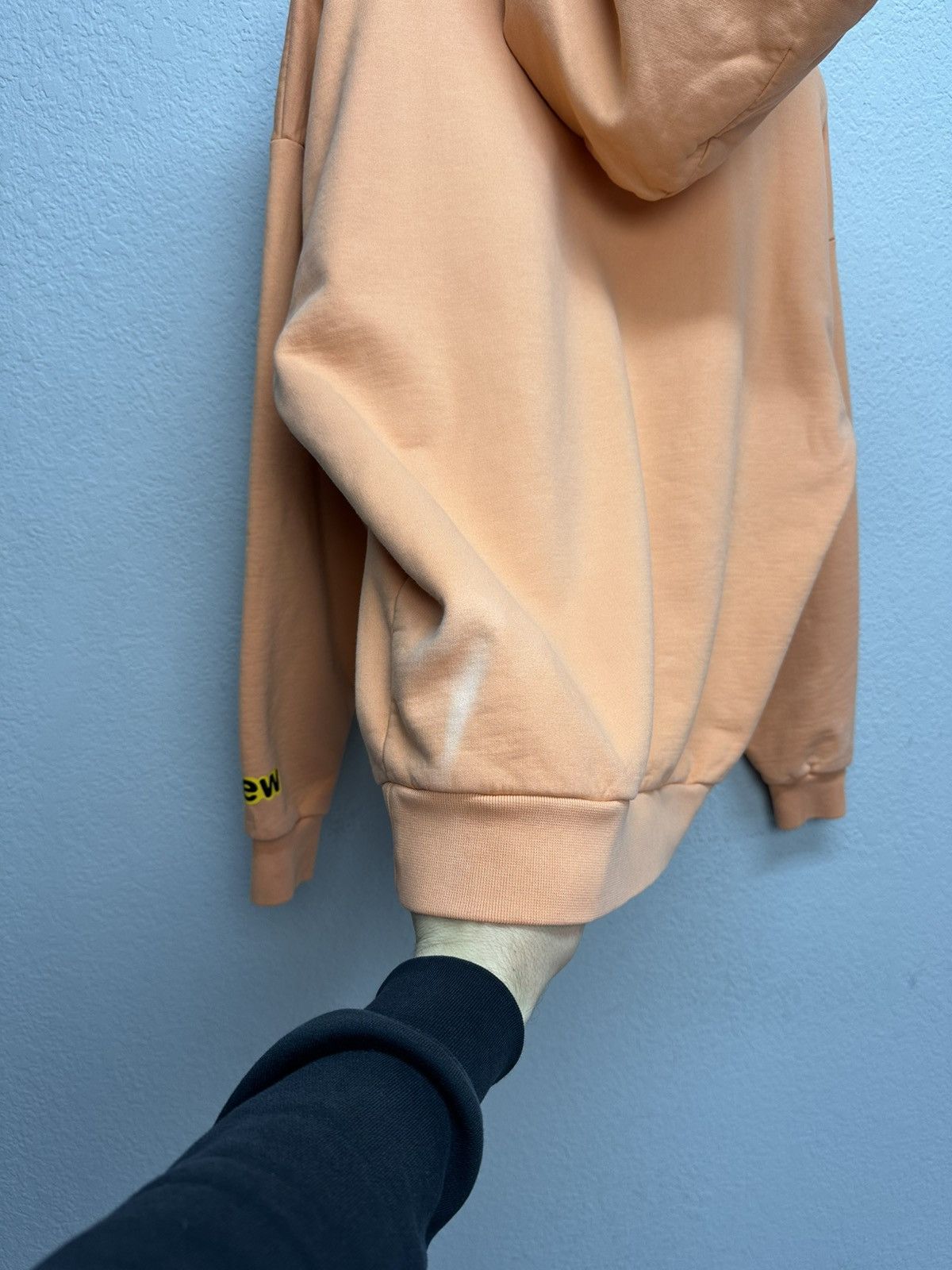 Vintage Vintage Drew House Boxy Hoodie Peach Justin Bieber Logo Size US S / EU 44-46 / 1 - 6 Thumbnail