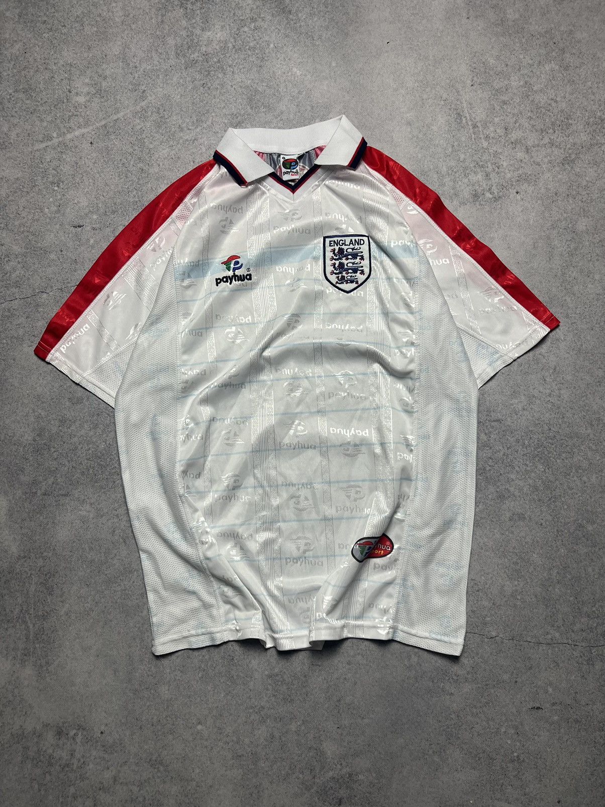 Vintage Vintage Y2K England Football Soccer Blockcore style Jersey Size US L / EU 52-54 / 3 - 1 Thumbnail