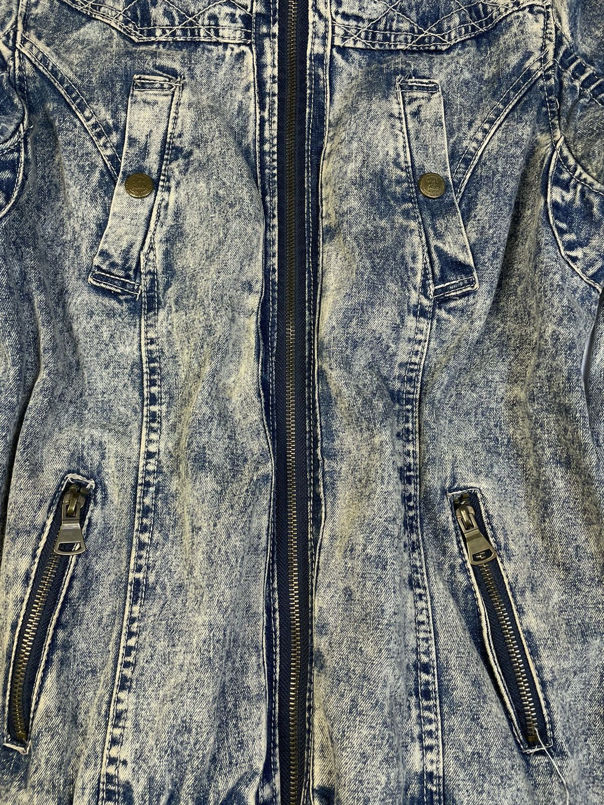 Le Grande Bleu (L.G.B.) H.C.M.II Mud Wash Bono Denim Jacket Size US S / EU 44-46 / 1 - 2 Thumbnail