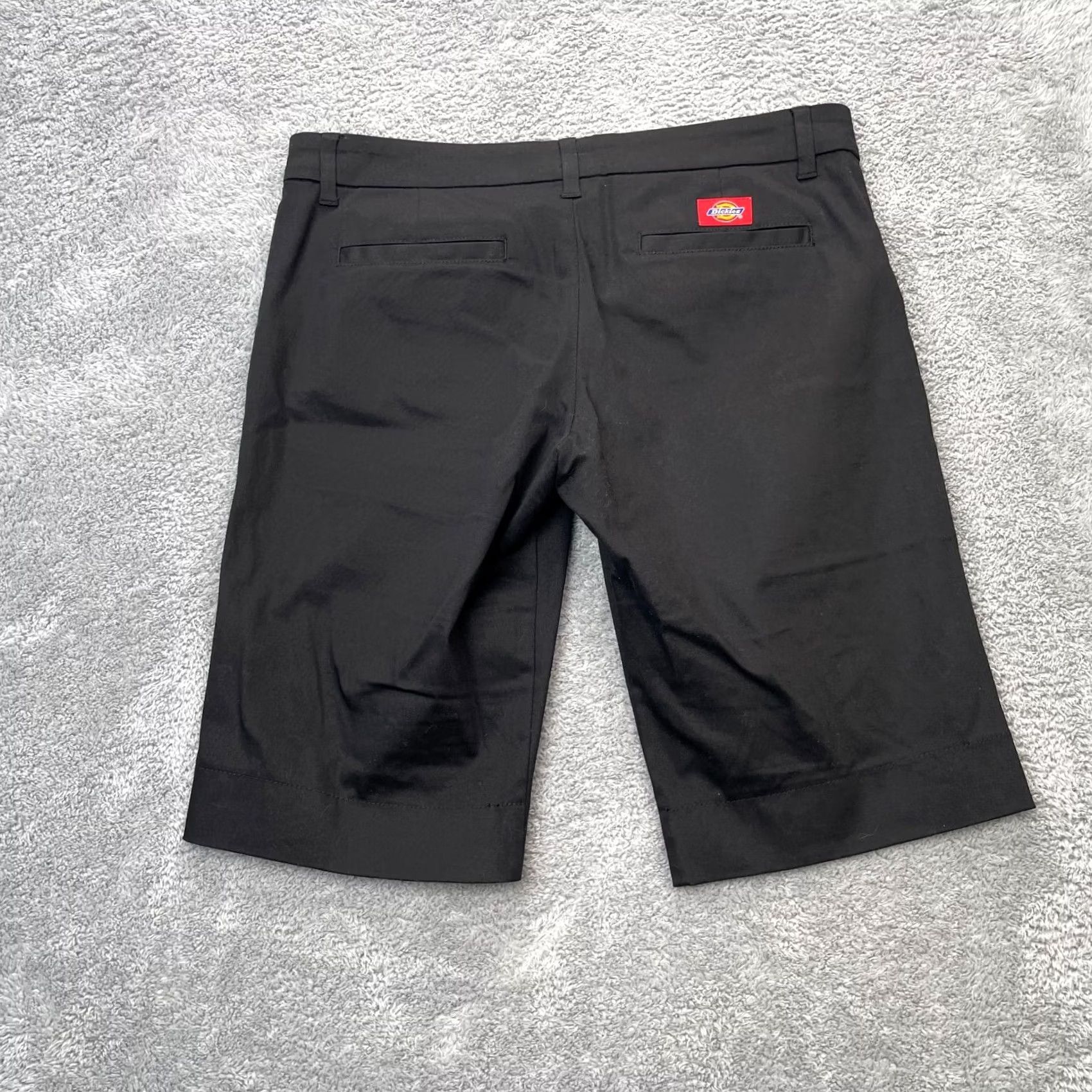 Dickies VINTAGE Dickies Shorts Womens 11 Black Chino Classic Skater Outdoor Grunge y2K Workwear Size 32" / US 10 / IT 46 - 3 Thumbnail