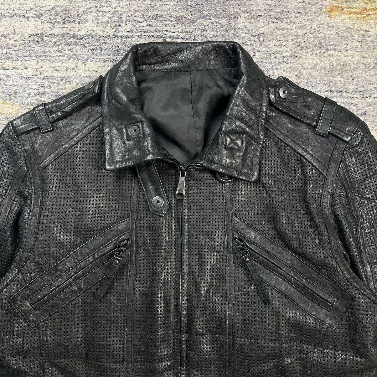 5351 POUR LES HOMMES × If Six Was Nine × Le Grande Bleu (L.G.B.) 5351 Pour Les Hommes rider leather jacket Size US M / EU 48-50 / 2 - 6 Thumbnail