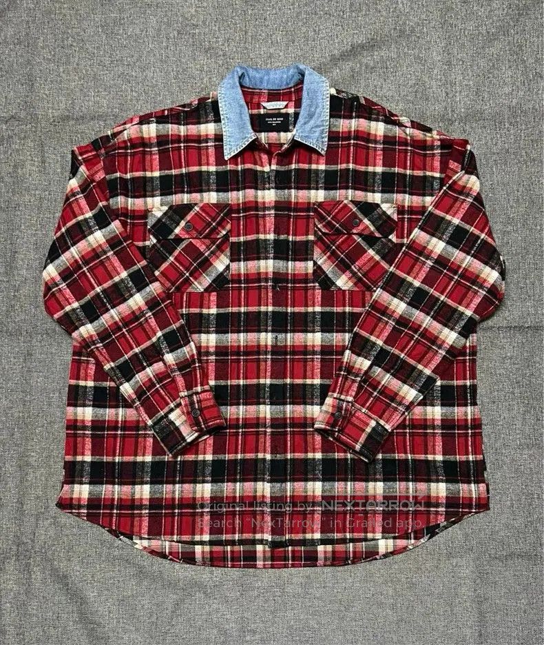 Fear of God Fear of God 5th Flannel Shirt L . Size US L / EU 52-54 / 3 - 1 Thumbnail