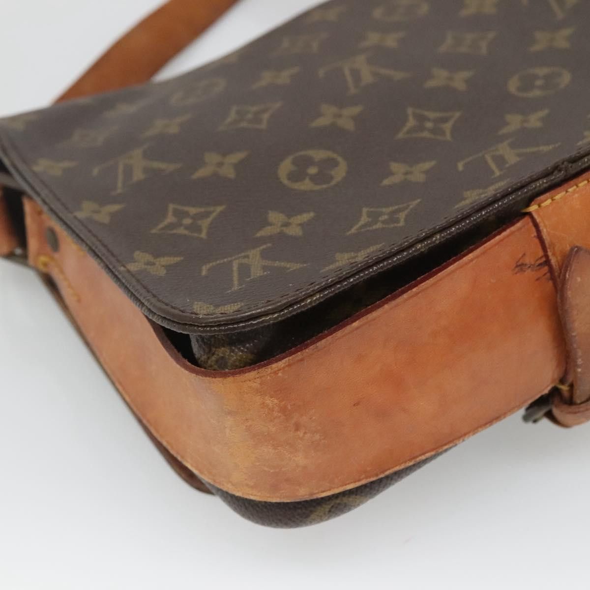 Louis Vuitton LOUIS VUITTON Monogram Cartouchiere MM Shoulder Bag M51253 Size ONE SIZE - 13 Thumbnail