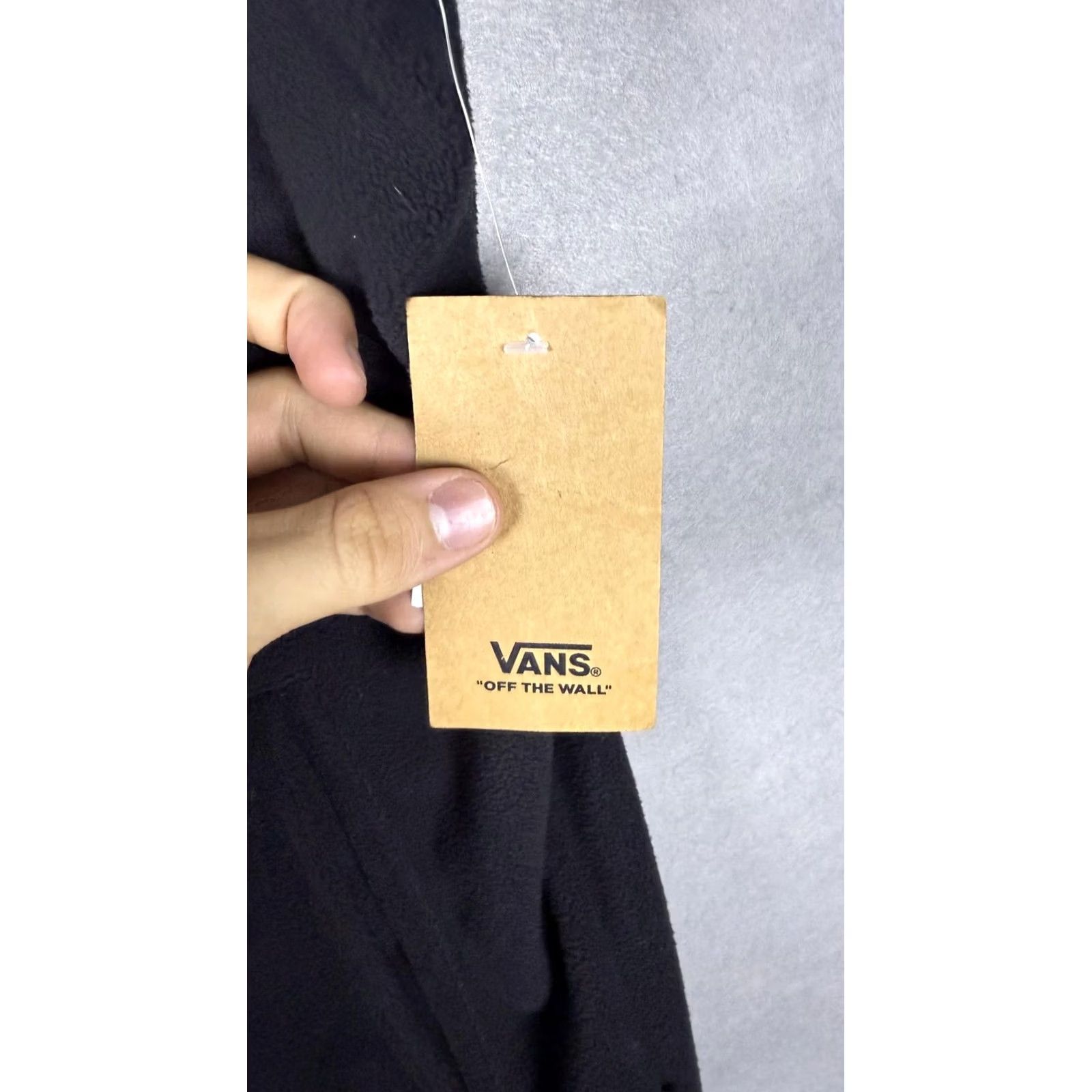 Vans VANS Thatcher Vest Mens Small Black Tan Fleece Full Zip Sleeveless Jacket New Size US S / EU 44-46 / 1 - 5 Thumbnail