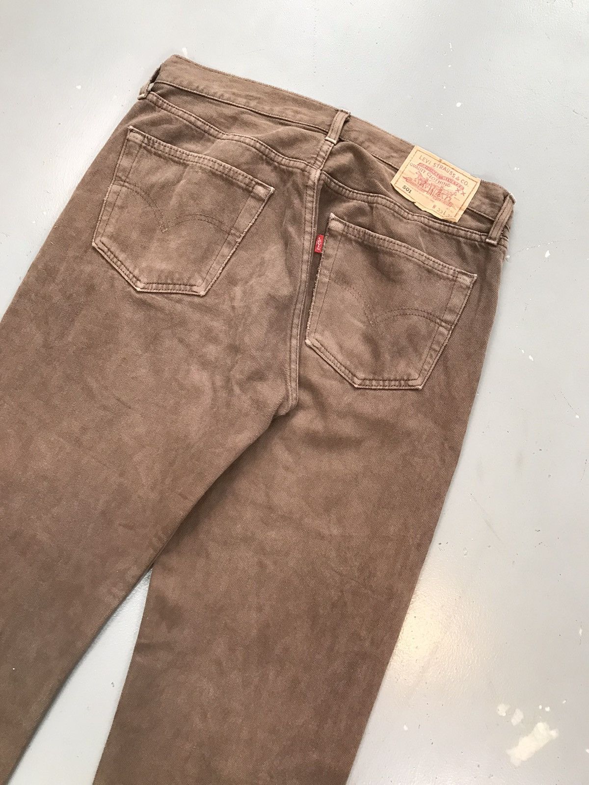 Levi's × Vintage Vintage Levi’s 501 distressed denim Size US 32 / EU 48 - 9 Thumbnail
