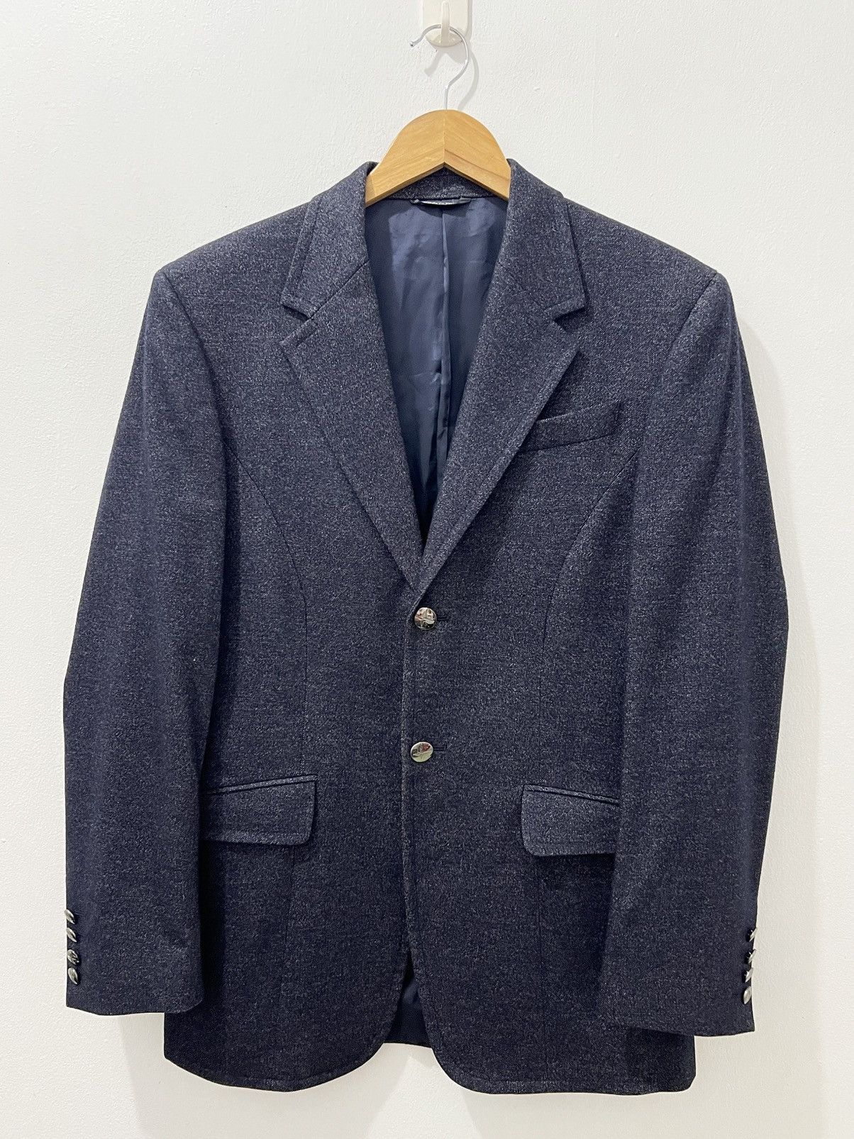 Thierry Mugler RARE - Thierry Mugler - Wool Star Buttons Blazer Jacket Size 46R - 1 Thumbnail