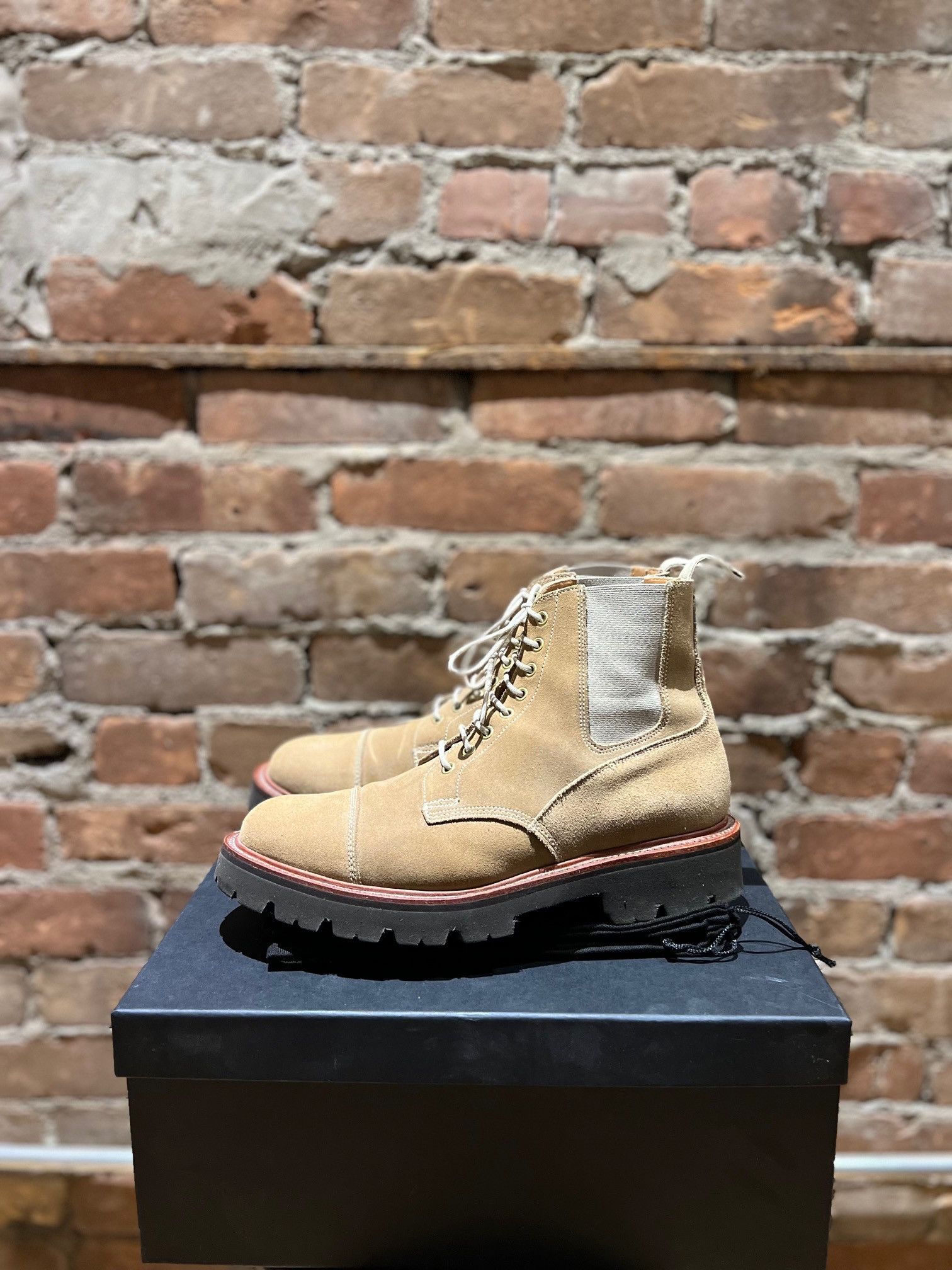 Grenson Grenson Patru Boot – Mushroom Suede – Size UK 7 Size US 9 / EU 42 - 2 Thumbnail