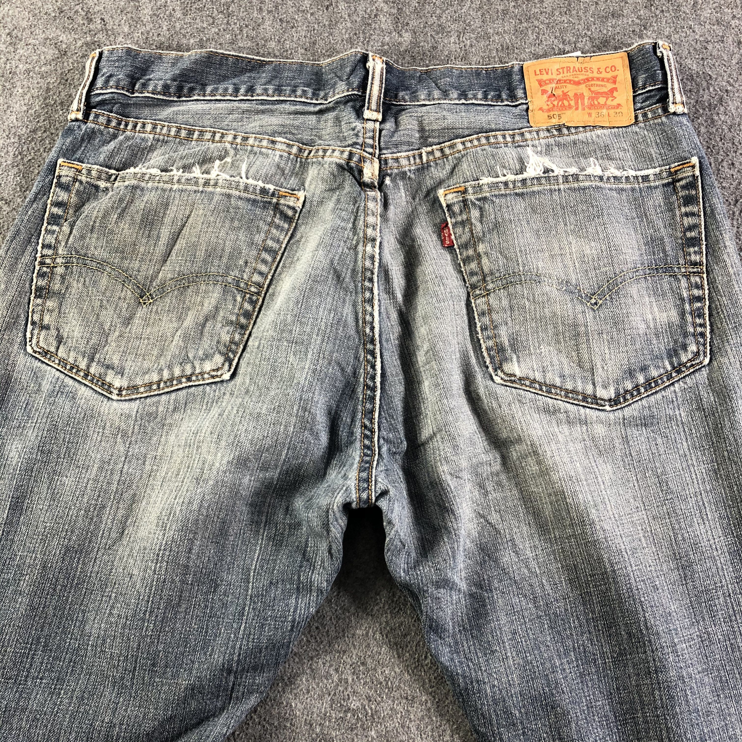 Levi's Vintage Levis 505 Jeans-J3028 Size US 37 - 4 Thumbnail