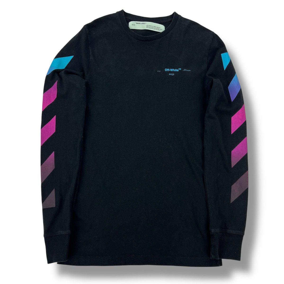 Off-White Off-White Gradient Arrows Long Sleeve T Shirt Size US XS / EU 42 / 0 - 3 Thumbnail