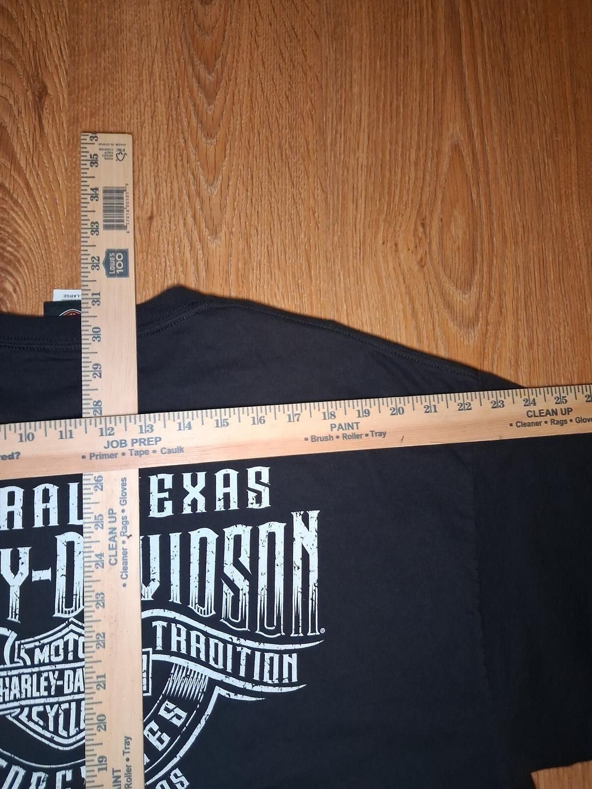 Harley Davidson Harley Davidson Logo Shirt 2XL Black Cotton Round Rock Texas Size US XXL / EU 58 / 5 - 9 Thumbnail