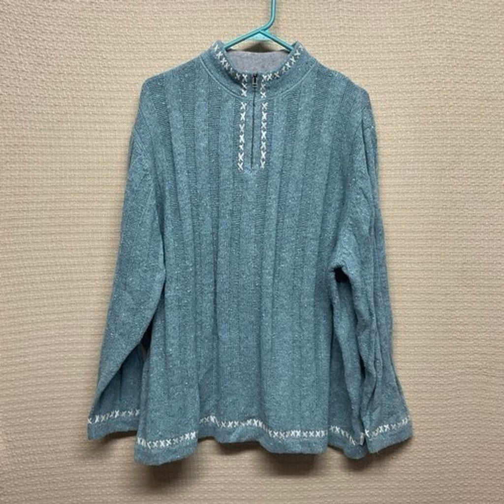 Woolrich Woolen Mills Woolrich Aquifer Heather Zip MockNeck Sweater Women Size 2XL Size XXL / US 16-18 / IT 52-54 - 8 Thumbnail