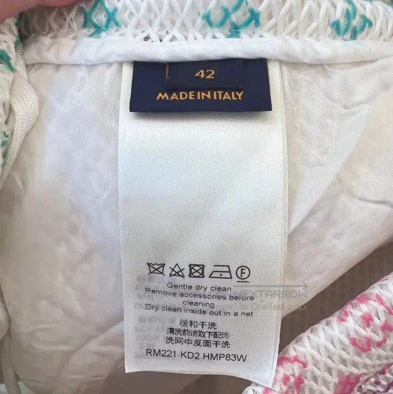 Louis Vuitton Louis Vuitton White Men's Shorts . Size US 32 / EU 48 - 4 Thumbnail