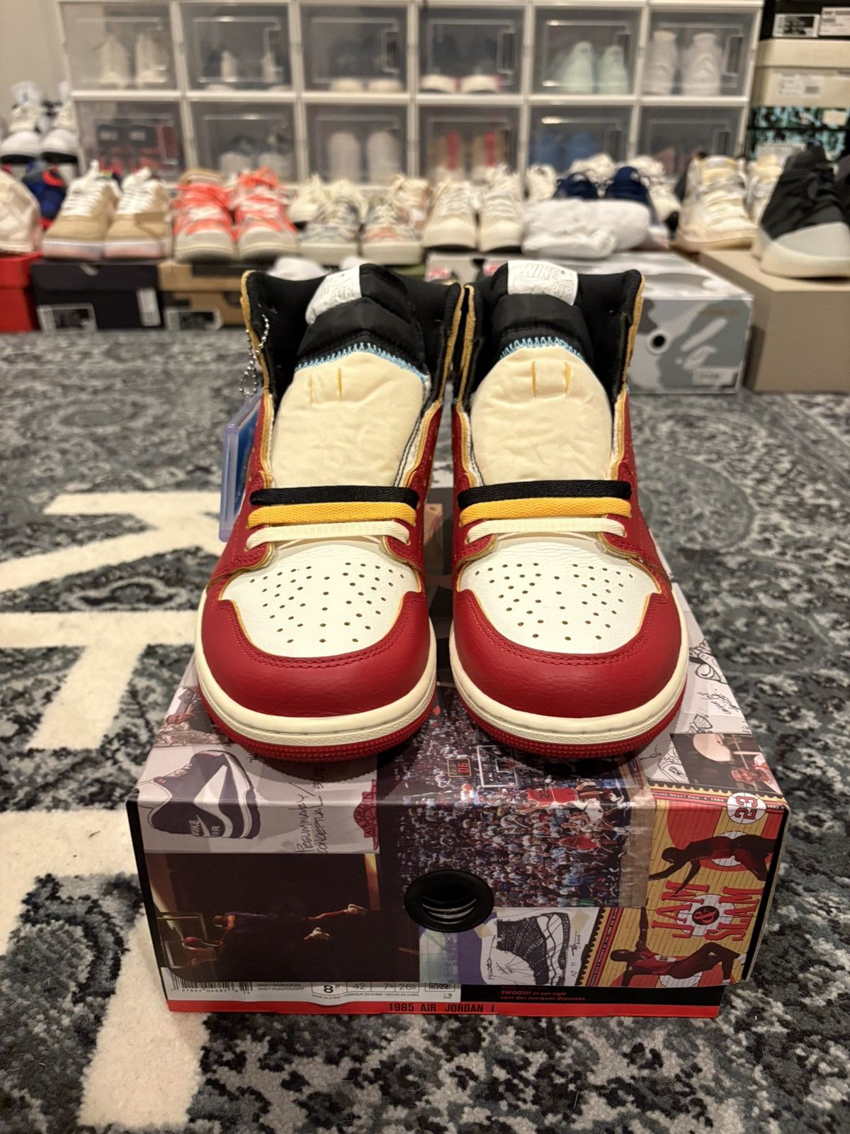 Jordan Brand × Nike Nike Air Jordan 1 Union Sz 8.5 Size US 8.5 / EU 41-42 - 3 Thumbnail