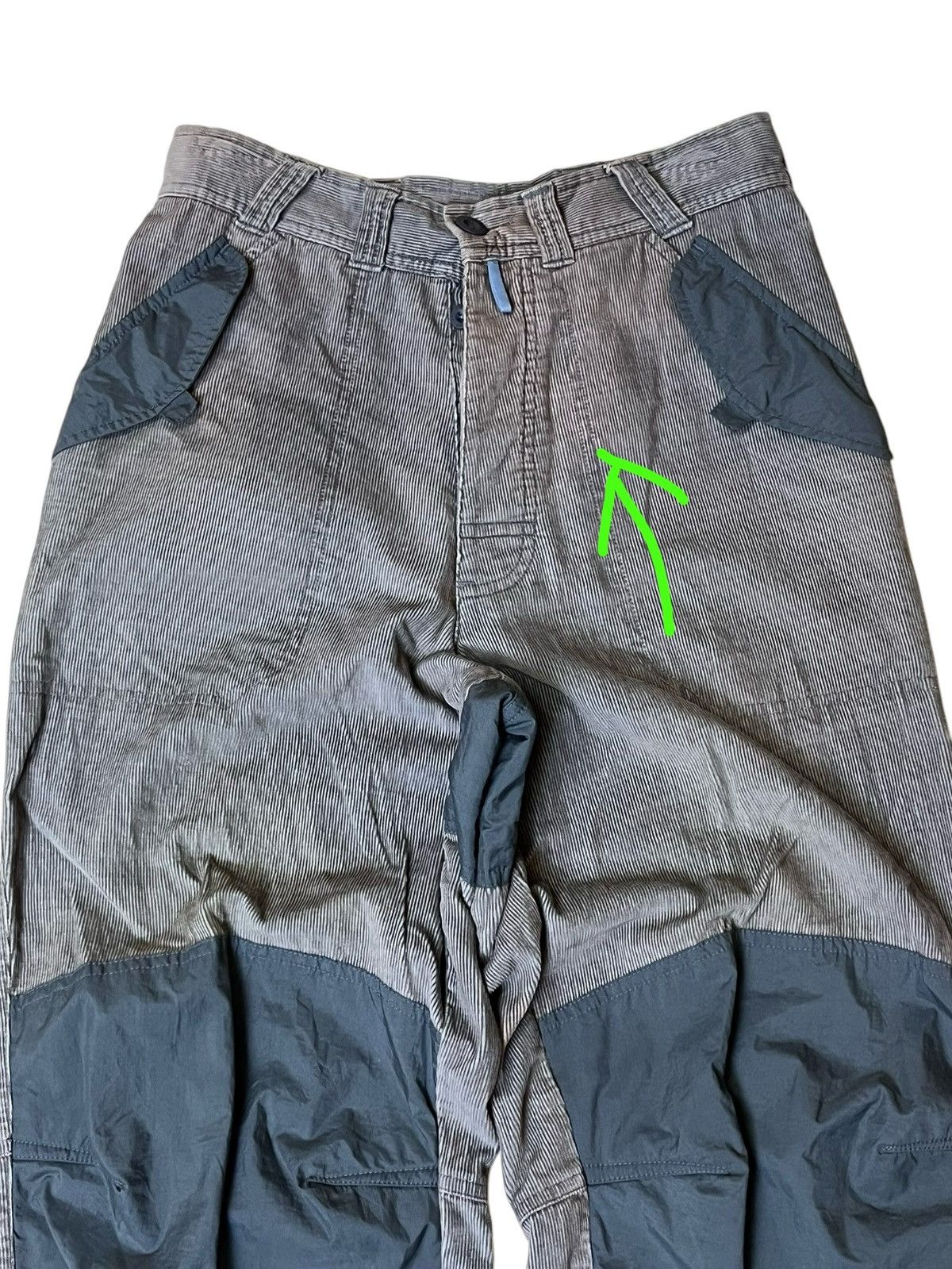 Nike ACG VINTAGE Y2K NIKE ACG DOUBLE KNEE TROUSERS CORDUROY PANTS Size US 29 - 5 Thumbnail