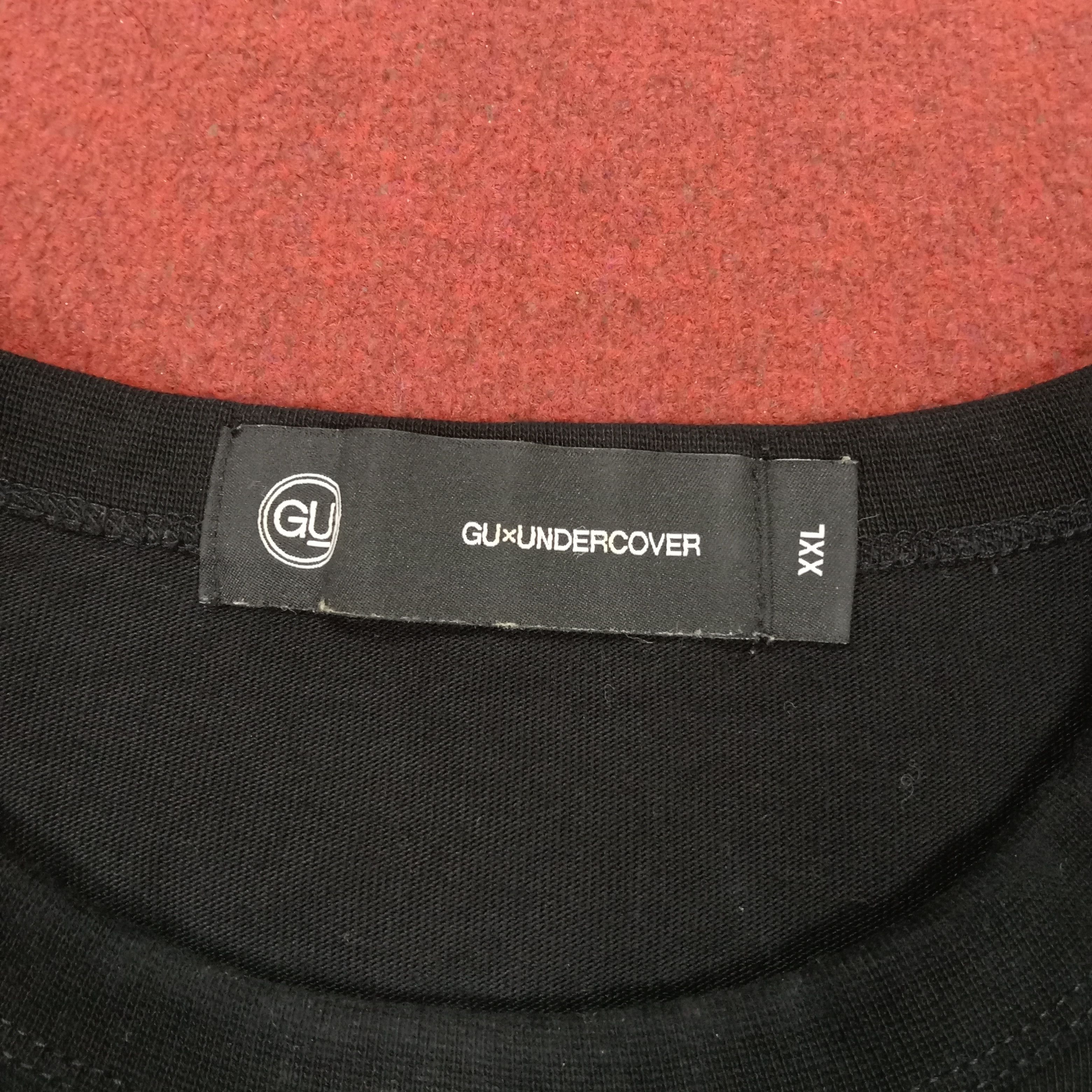 GU × Undercover × Vintage Gu X Undercover Japanese Brand Streetwear Tshirt Size US XXL / EU 58 / 5 - 6 Thumbnail
