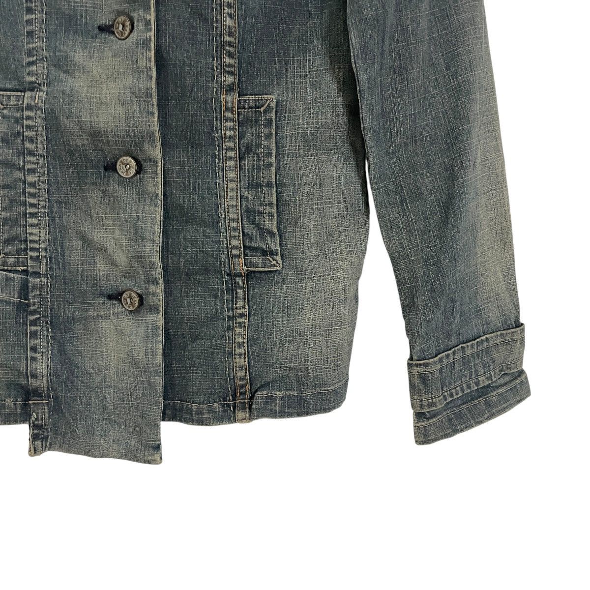 Marithe + Francois Girbaud Vintage Marithe Fancois Girboud Denim Jacket Size M / US 6-8 / IT 42-44 - 5 Thumbnail