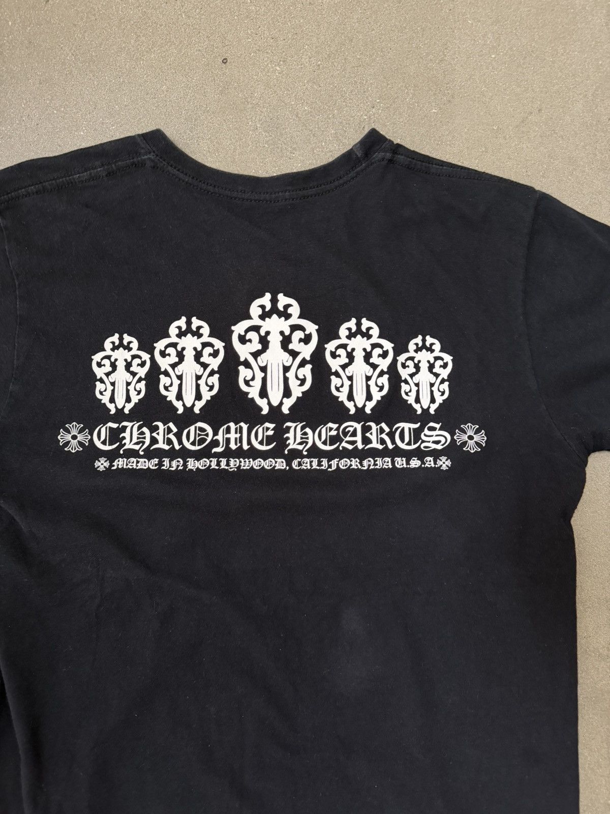 Chrome Hearts RARE! Chrome Hearts Hollywood Dagger T-Shirt Size US M / EU 48-50 / 2 - 4 Thumbnail