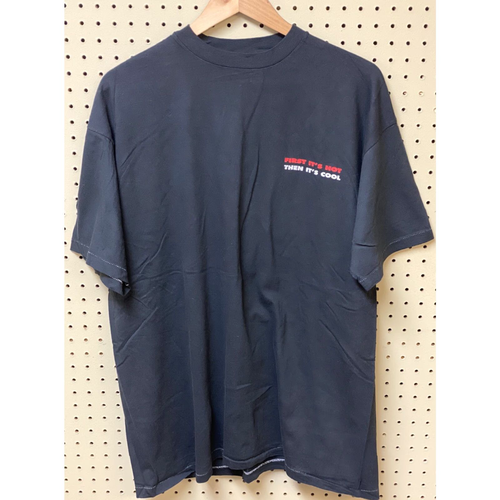 Vintage VINTAGE Murina AFTER SHOCK LIQUOR ALCOHOL T-SHIRT XL Black Crew Neck Short Sleeve USA Graphic Tee Mens Size US XL / EU 56 / 4 - 3 Thumbnail