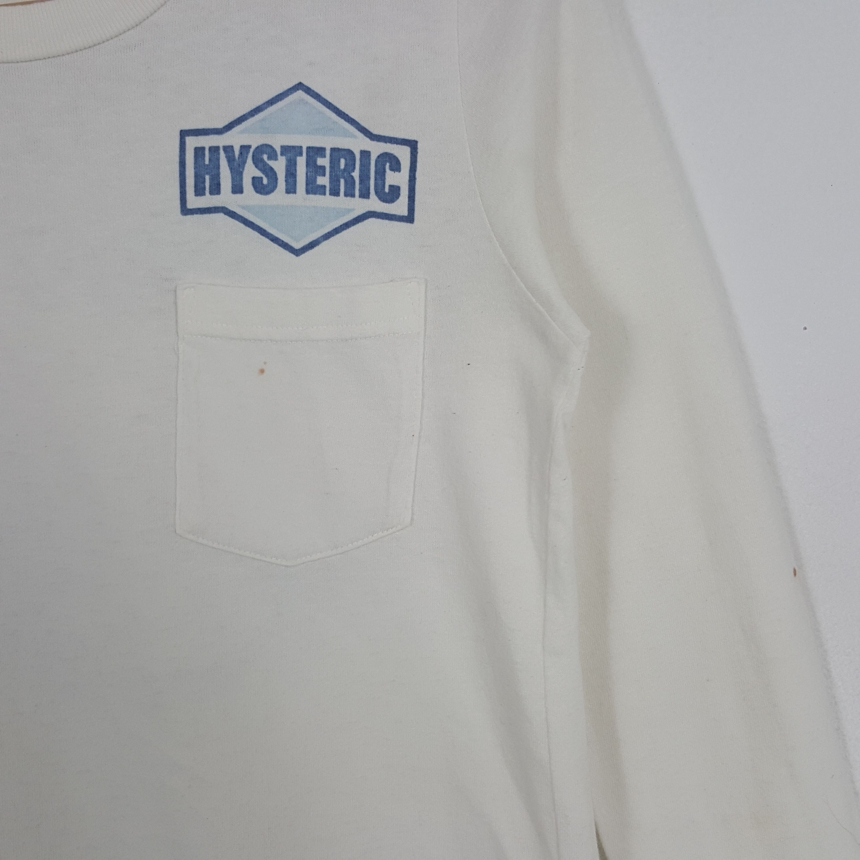 Hysteric Glamour × Japanese Brand × Vintage Vintage Hysteric Glamour Japanese Brand Ski Art Tshirt Size US XS / EU 42 / 0 - 4 Thumbnail