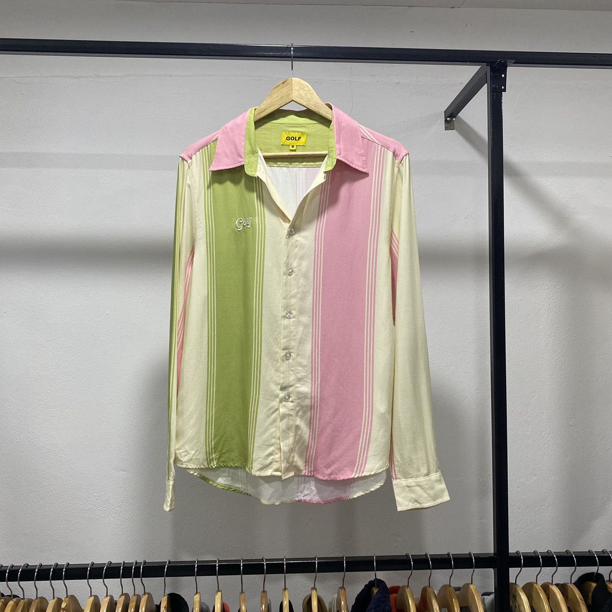 🚨FINAL DROP🚨Golf Wang Stripes Ls Shirt Pastel