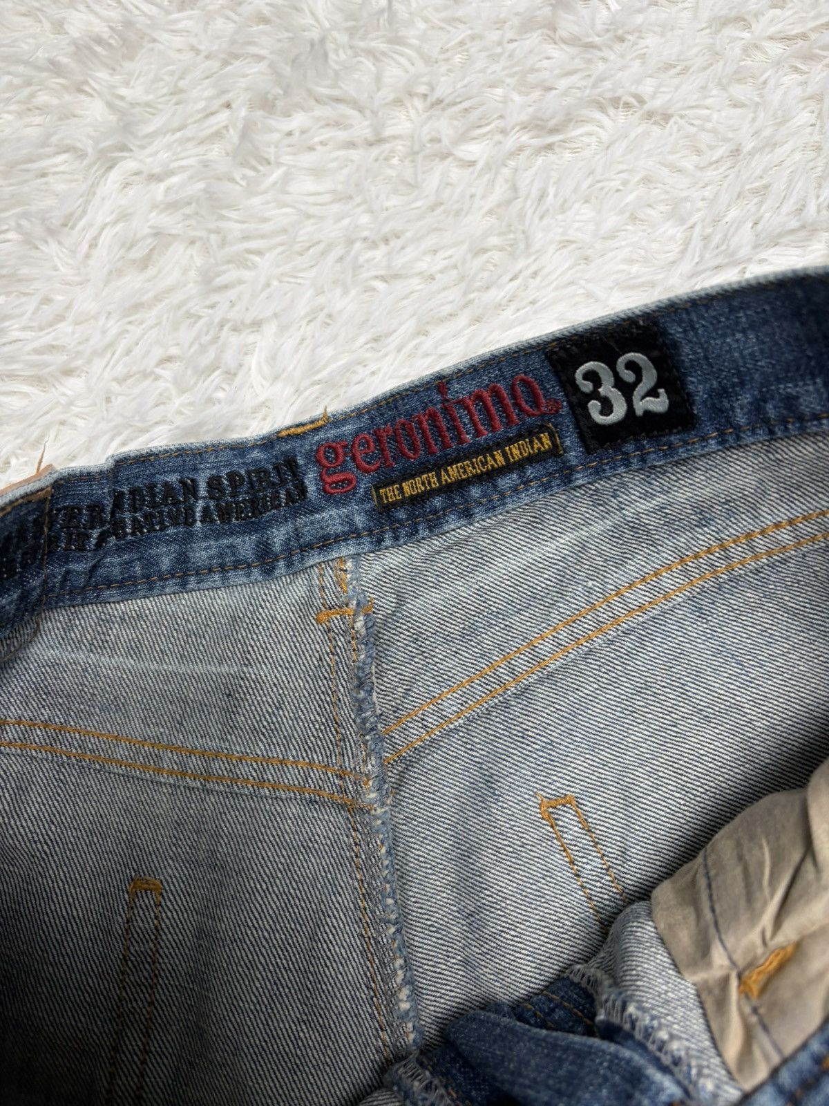 Japanese Brand Geronimo patches denim Size US 32 / EU 48 - 4 Thumbnail