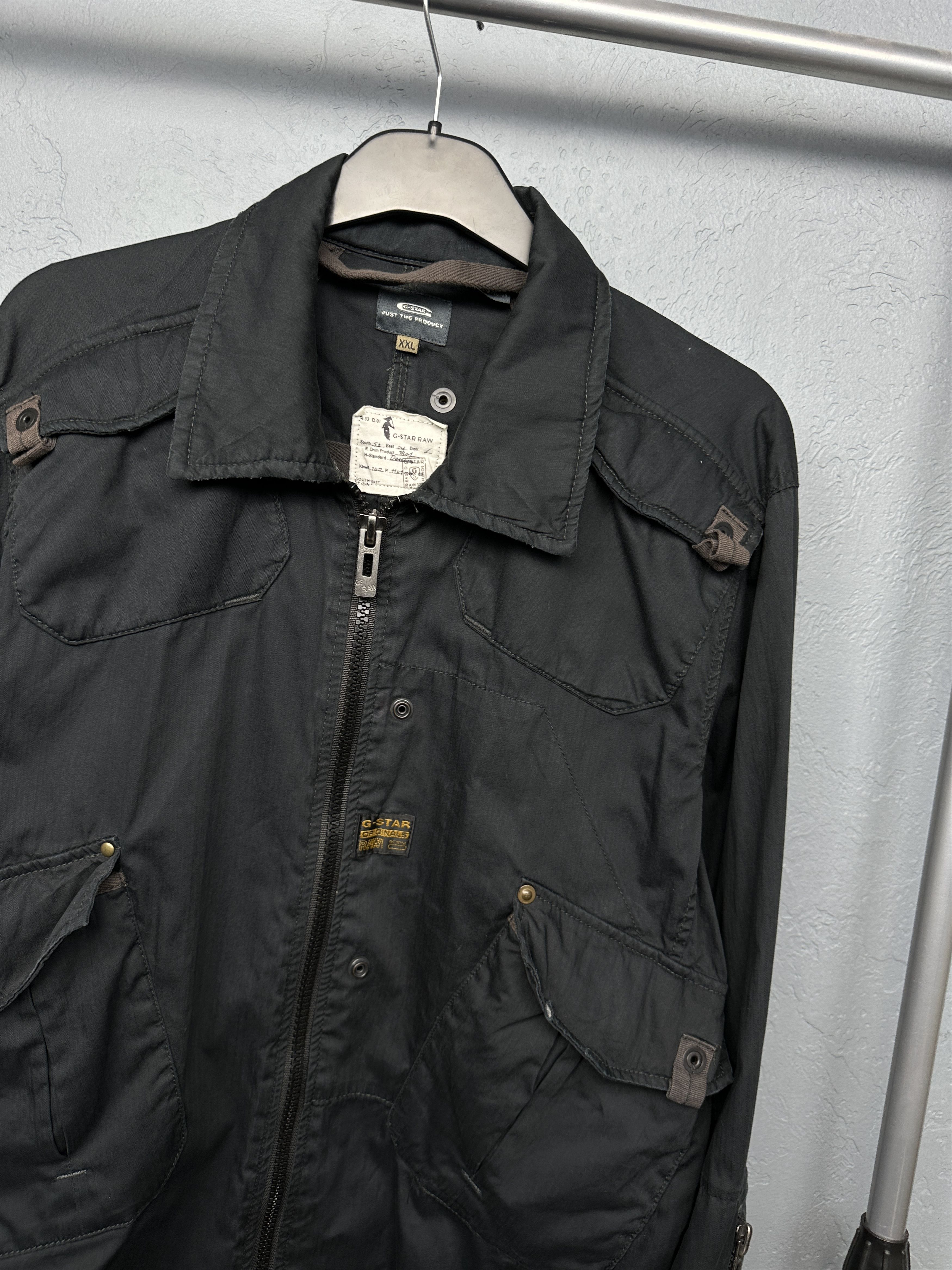 G-Star G Star Raw Vintage Mens Blan South Overshirt Jacket Size US XXL / EU 58 / 5 - 2 Thumbnail