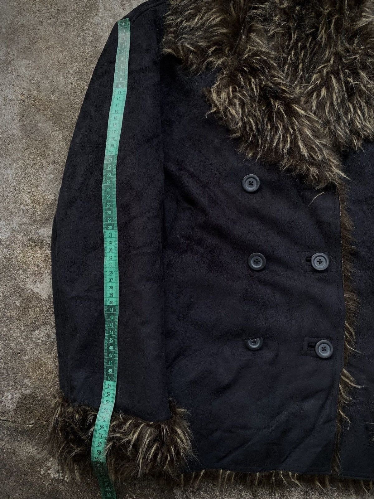 Yasuyuki Ishii FAUX FUR GOTHIC JAPANESE FYLS STYLE JACKET Size US M / EU 48-50 / 2 - 10 Thumbnail