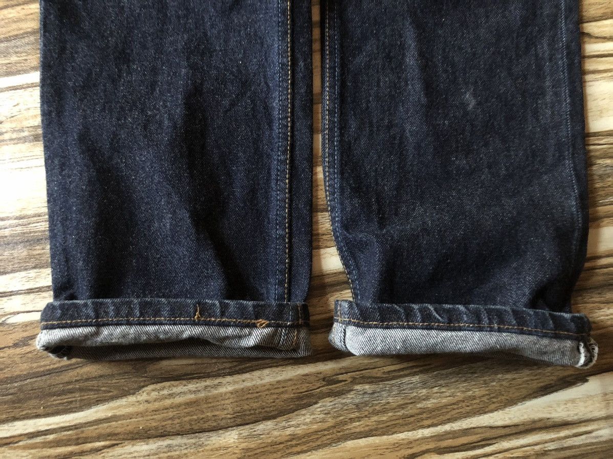 Levi's Size 29x31 Vtg 501 USA Late 90s Button Fly Dark blue Denim Size US 28 / EU 44 - 9 Thumbnail