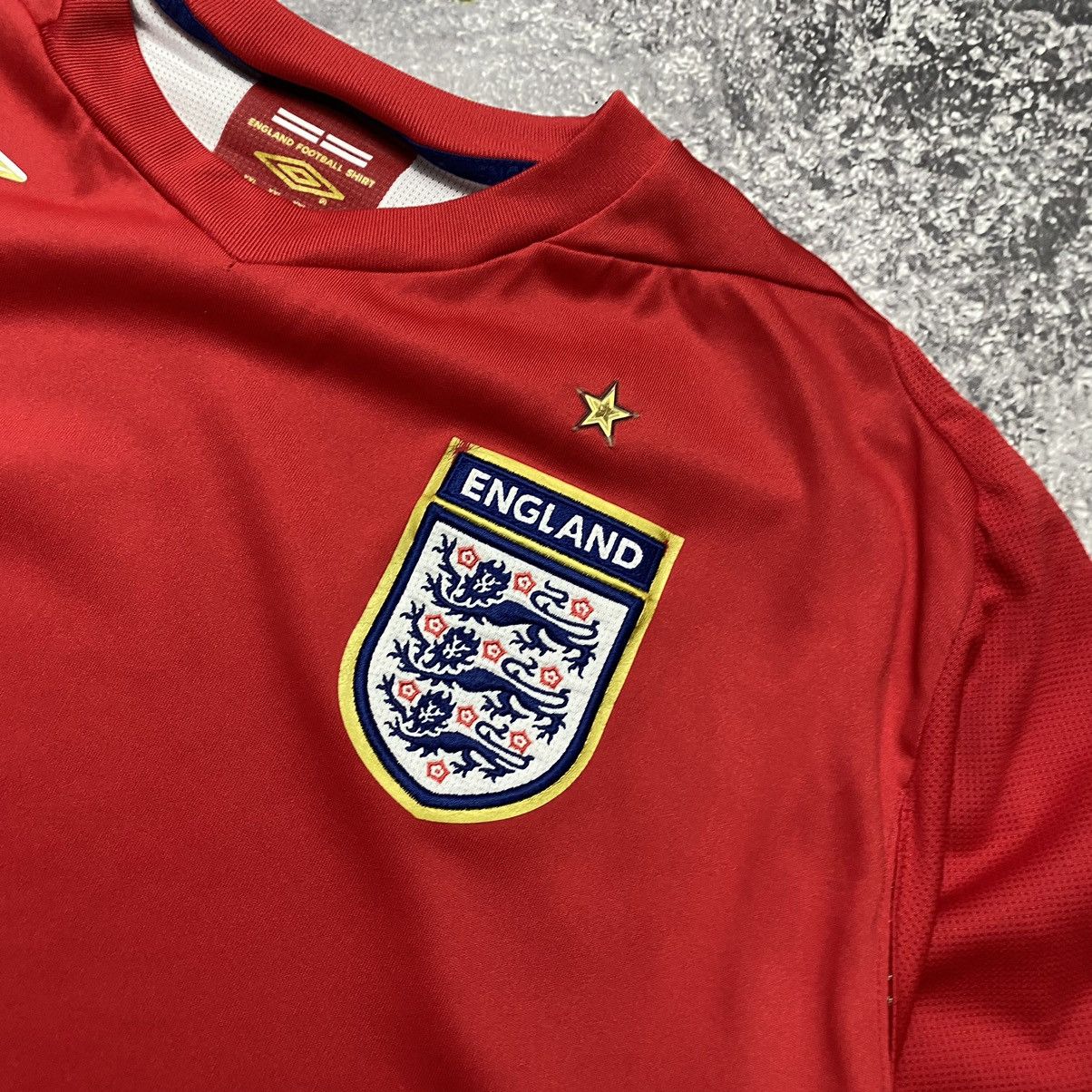 Umbro Vintage Umbro England 2006 National Football team jersey Size US XXL / EU 58 / 5 - 3 Thumbnail